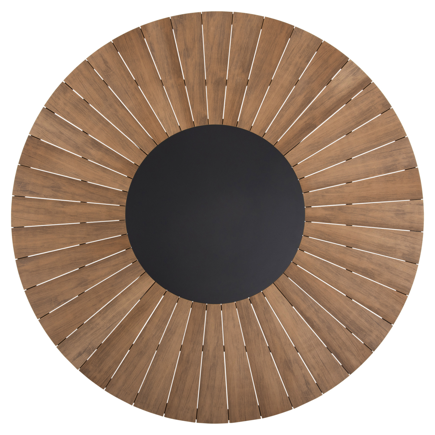 ΤΡΑΠΕΖΙ ΣΤΡΟΓΓΥΛΟ ΕΞ.ΧΩΡΟΥ MORIL HM6042.01 ΑΛΟΥΜΙΝΙΟ ΑΝΘΡΑΚΙ-POLYWOOD ΦΥΣΙΚΟ Φ150εκ. 7