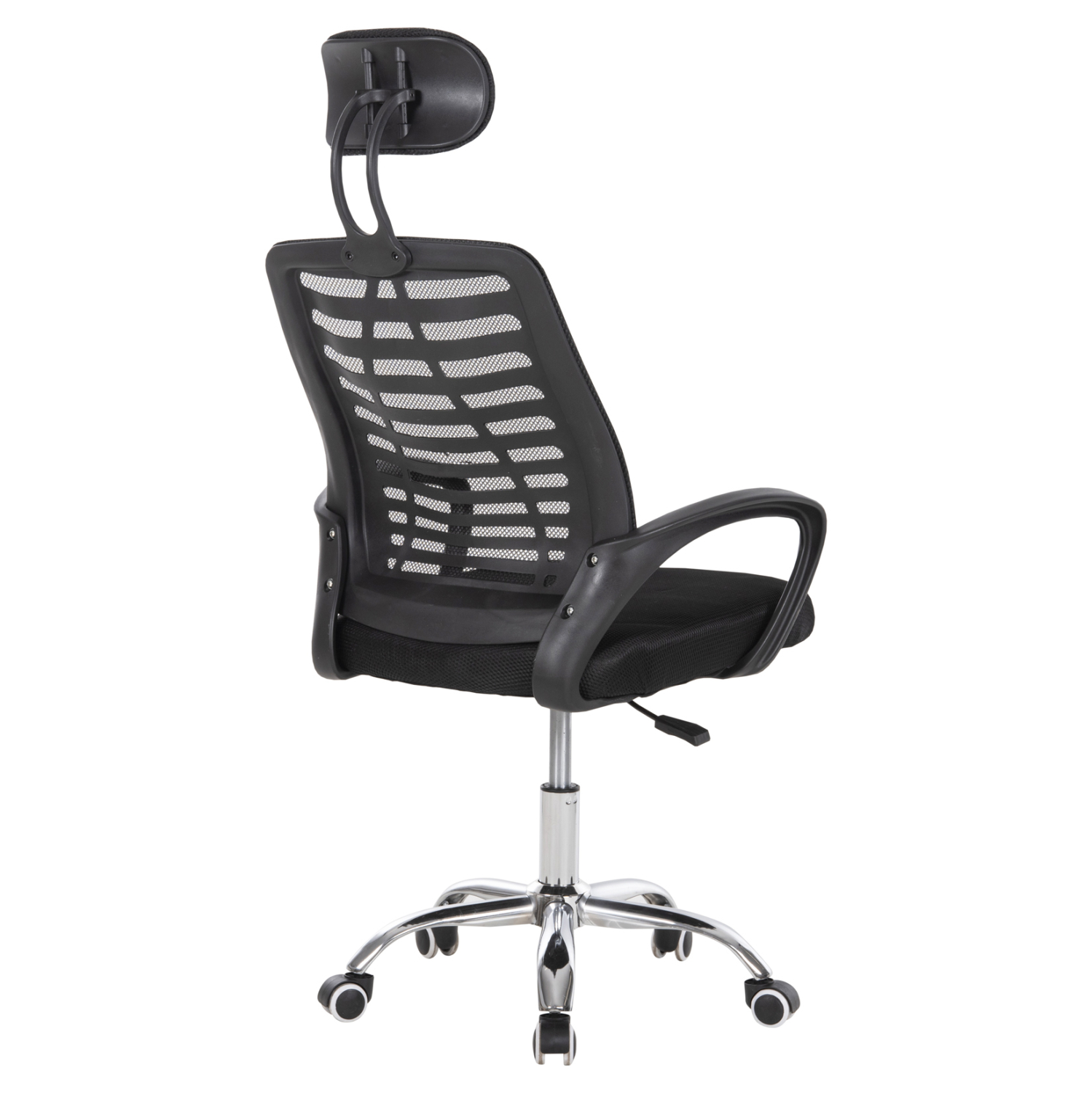 ΚΑΡΕΚΛΑ ΓΡΑΦΕΙΟΥ TRAIL2 HM1193 ΜΑΥΡΟ MESH-ΠΟΔΙ ΧΡΩΜΙΟΥ 62x59x120Yεκ. 5