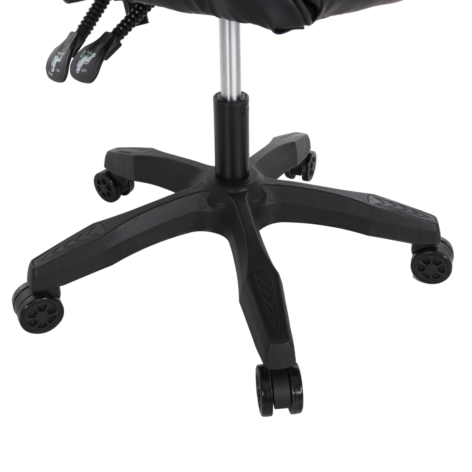 ΚΑΡΕΚΛΑ ΓΡΑΦΕΙΟΥ GAMING MANCER HM1194 ΜΑΥΡΟ PU-ΜΑΥΡΟ ΠΟΛΥΠΡΟΠΥΛΕΝΙΟ 59x69x125Υεκ. 9