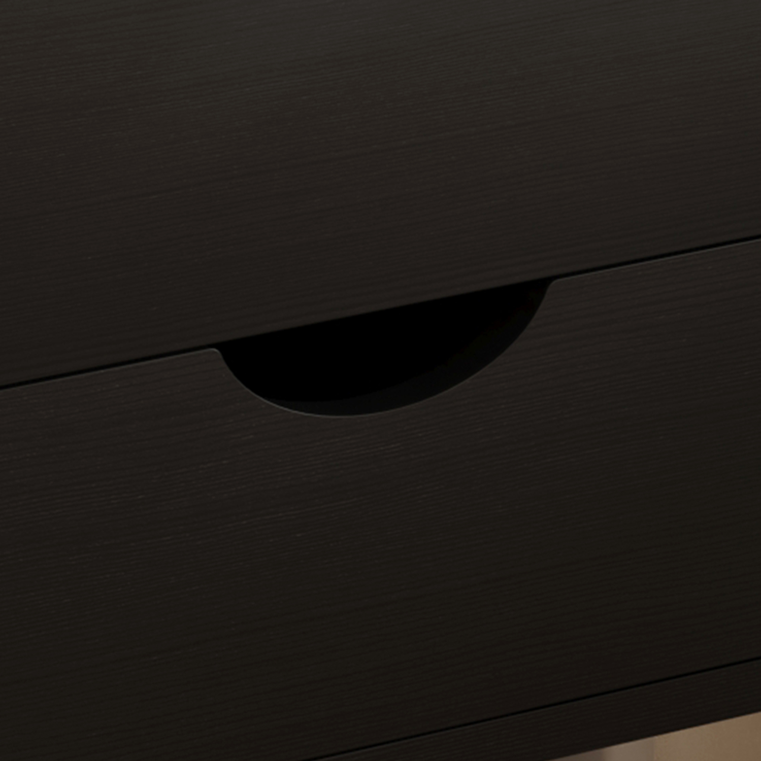 ΚΟΜΟΔΙΝΟ DINKL HM2472.02 ΜΕΛΑΜΙΝΗ-2 ΣΥΡΤΑΡΙΑ-WENGE 29,5x29,5x45Υεκ 8