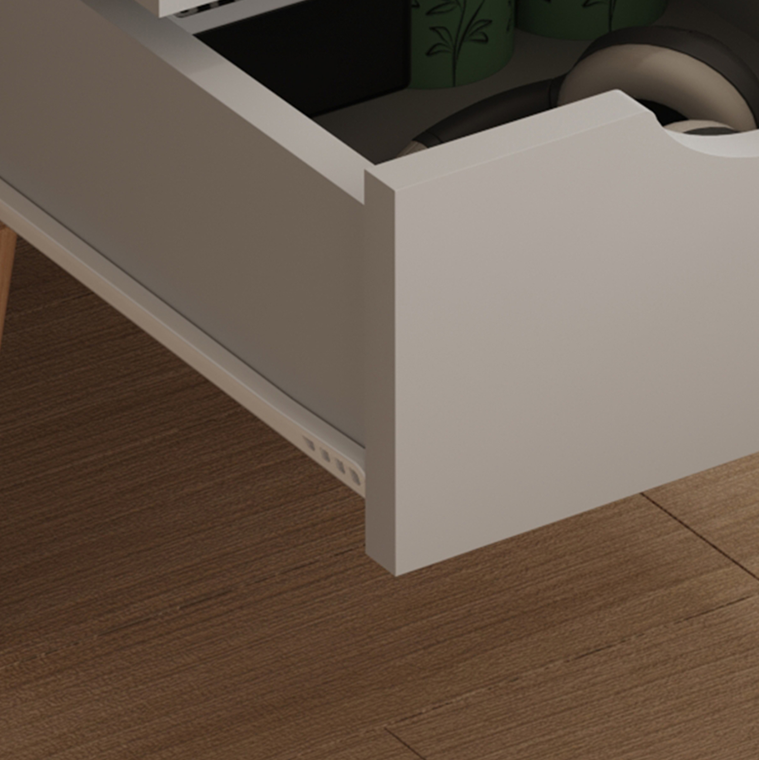 ΚΟΜΟΔΙΝΟ DINKL HM2472.05 ΜΕΛΑΜΙΝΗ-2 ΣΥΡΤΑΡΙΑ ΣΟΝΑΜΑ-ΓΚΡΙ 29,7x29,7x45Υεκ 7