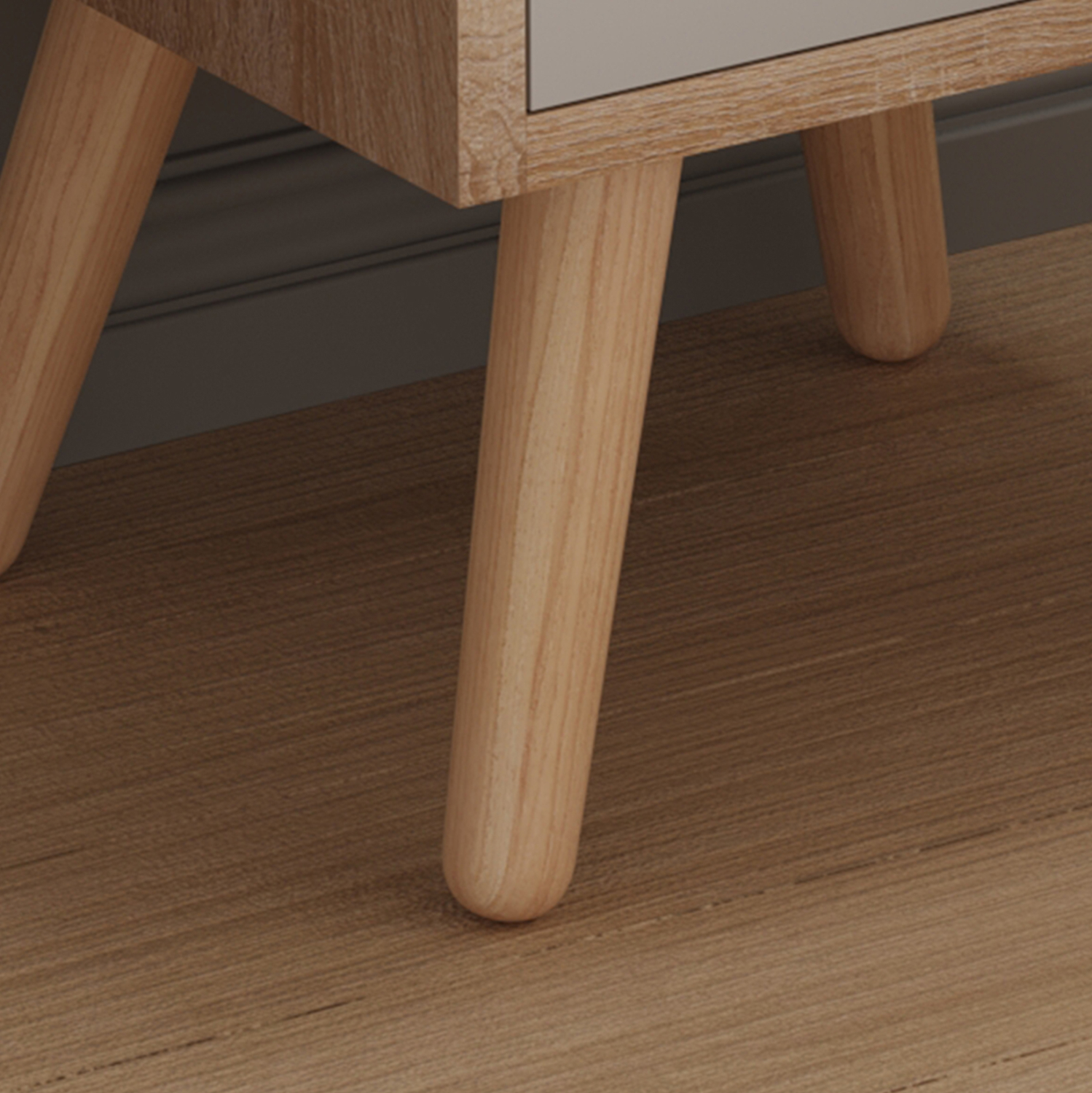 ΚΟΜΟΔΙΝΟ DINKL HM2472.05 ΜΕΛΑΜΙΝΗ-2 ΣΥΡΤΑΡΙΑ ΣΟΝΑΜΑ-ΓΚΡΙ 29,7x29,7x45Υεκ 9