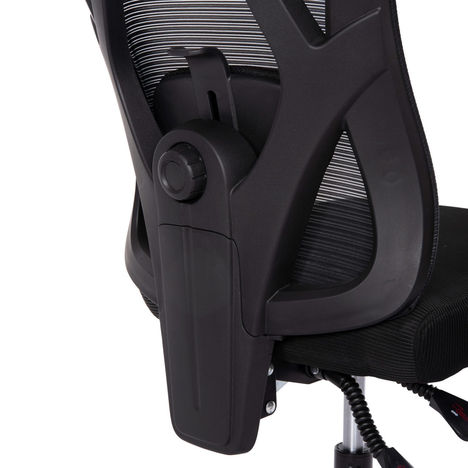 ΚΑΡΕΚΛΑ ΓΡΑΦΕΙΟΥ MEXER HM1195.01 ΜΑΥΡΟ MESH-PP ΒΑΣΗ 68x70x136Υεκ. 8