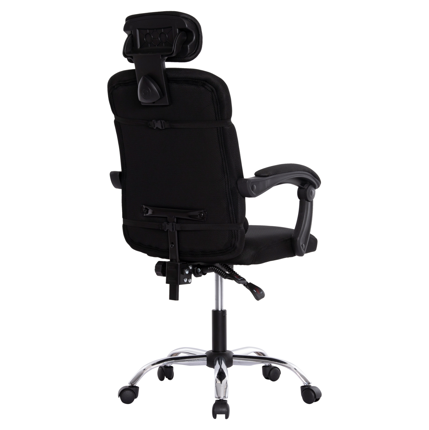 ΚΑΡΕΚΛΑ ΓΡΑΦΕΙΟΥ CRONER HM1196.01 ΜΑΥΡΟ MESH-ΜΕΤΑΛ.ΒΑΣΗ 58x99x120Υεκ. 6