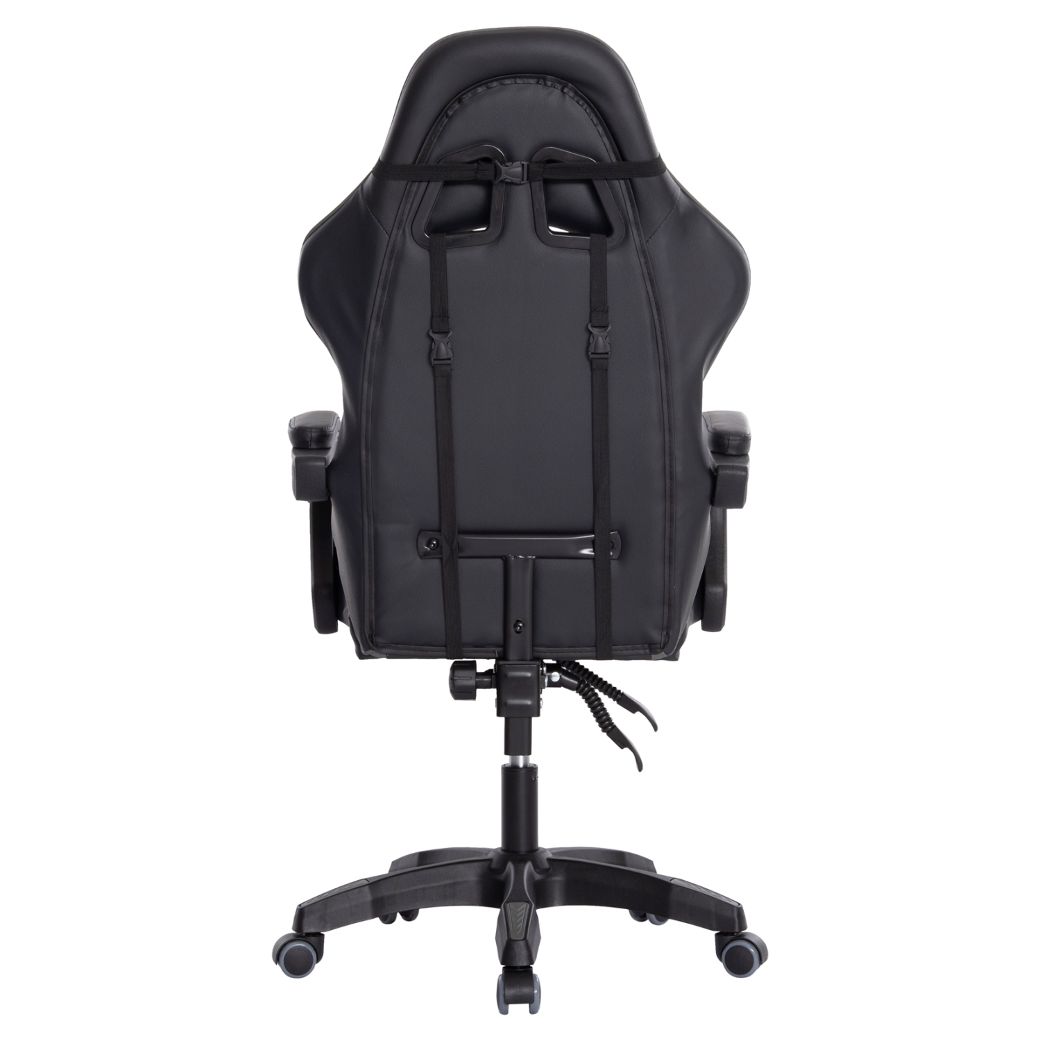 ΠΟΛΥΘΡΟΝΑ GAMING DARREN HM1203.10 ΜΑΥΡΟ-ΓΚΡΙ PVC 60x60x120Υεκ. 6