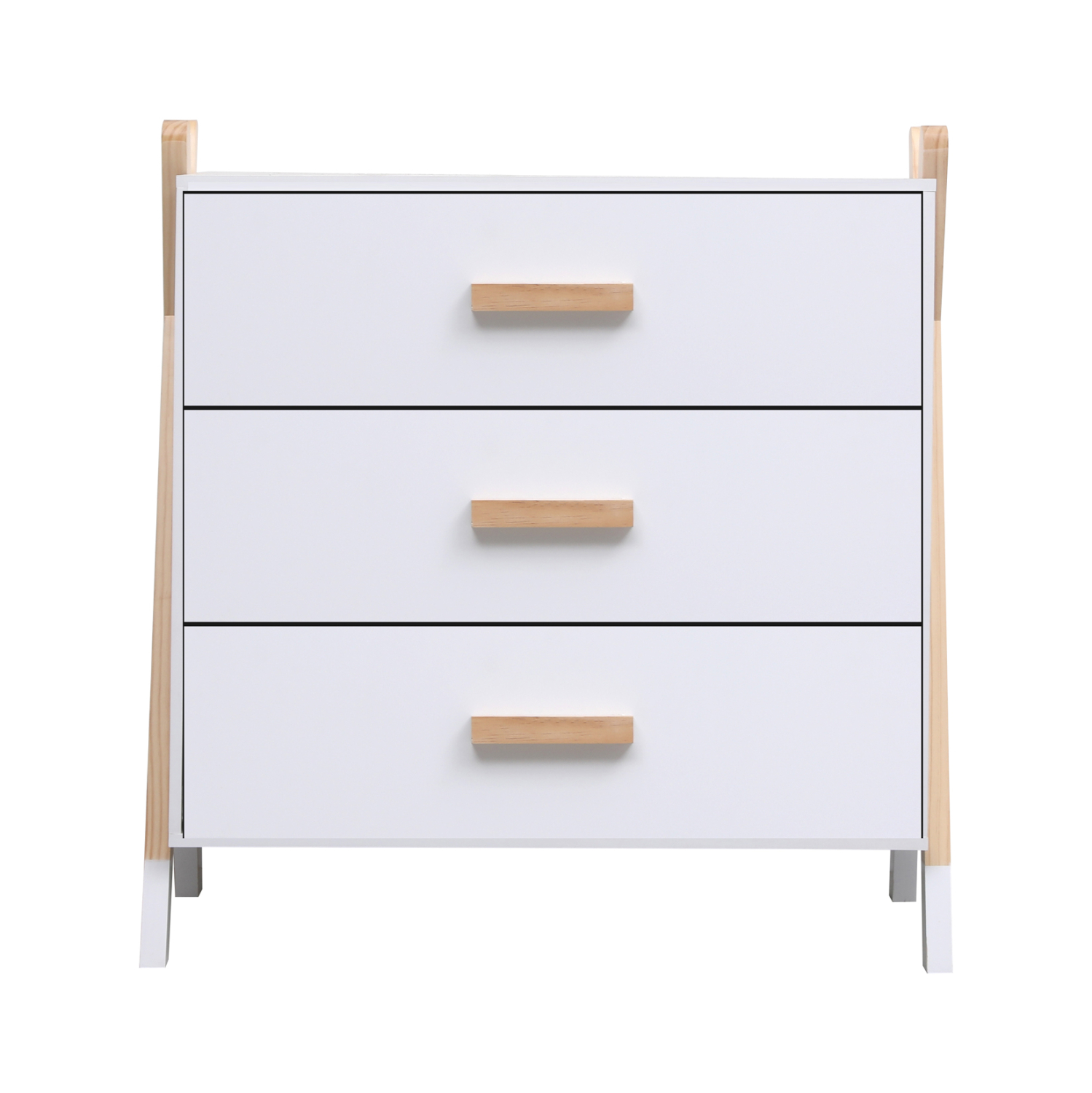 ΣΥΡΤΑΡΙΕΡΑ ΠΑΙΔΙΚH PASCHAL HM2493.03 ΜΕΛΑΜΙΝΗ-ΞΥΛΟ ΠΕΥΚΟΥ 76x40x80.5Υεκ 4