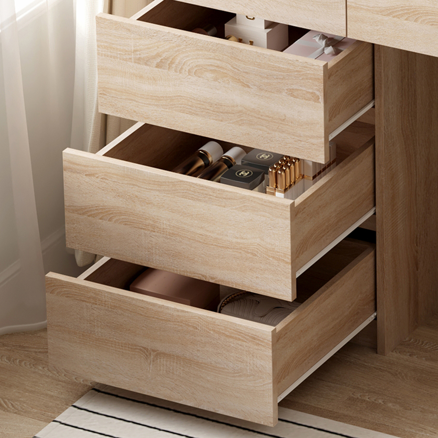 ΤΟΥΑΛΕΤΑ ΜΕ ΦΩΤΙΣΜΟ LED &amp; ΣΥΡΤΑΡΙΑ BEYON HM2500.01 ΜΕΛΑΜΙΝΗ ΣΕ SONAMA 112.5x40.5x140Υεκ. 5