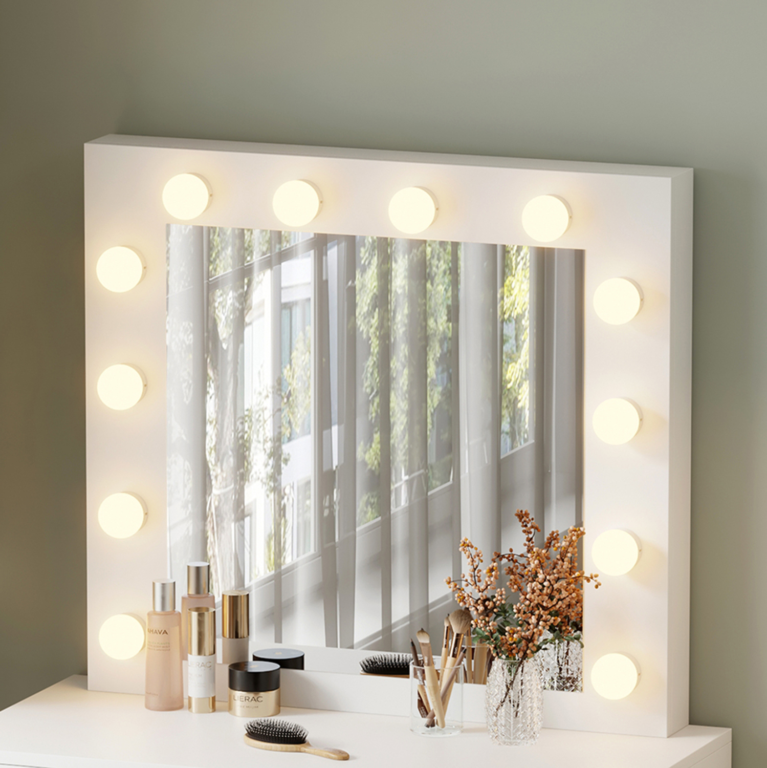 ΤΟΥΑΛΕΤΑ ΜΕ ΦΩΤΙΣΜΟ LED &amp; ΣΥΡΤΑΡΙΑ BEYON HM2500.03 ΜΕΛΑΜΙΝΗ ΣΕ ΛΕΥΚΟ 80x40x140Υεκ. 7