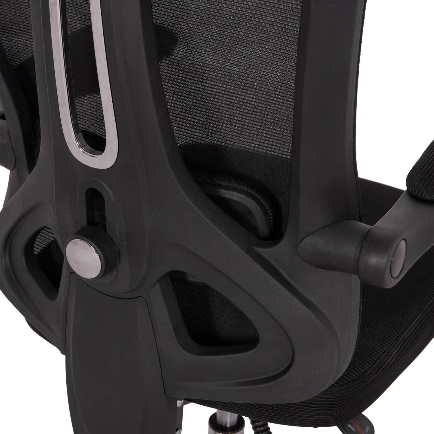 ΚΑΡΕΚΛΑ ΓΡΑΦΕΙΟΥ BARNET HM18258.01 ΜΑΥΡΟ MESH-ΜΑΥΡΟΣ ΣΚΕΛΕΤΟΣ NYLON 61x62x123Υ 10
