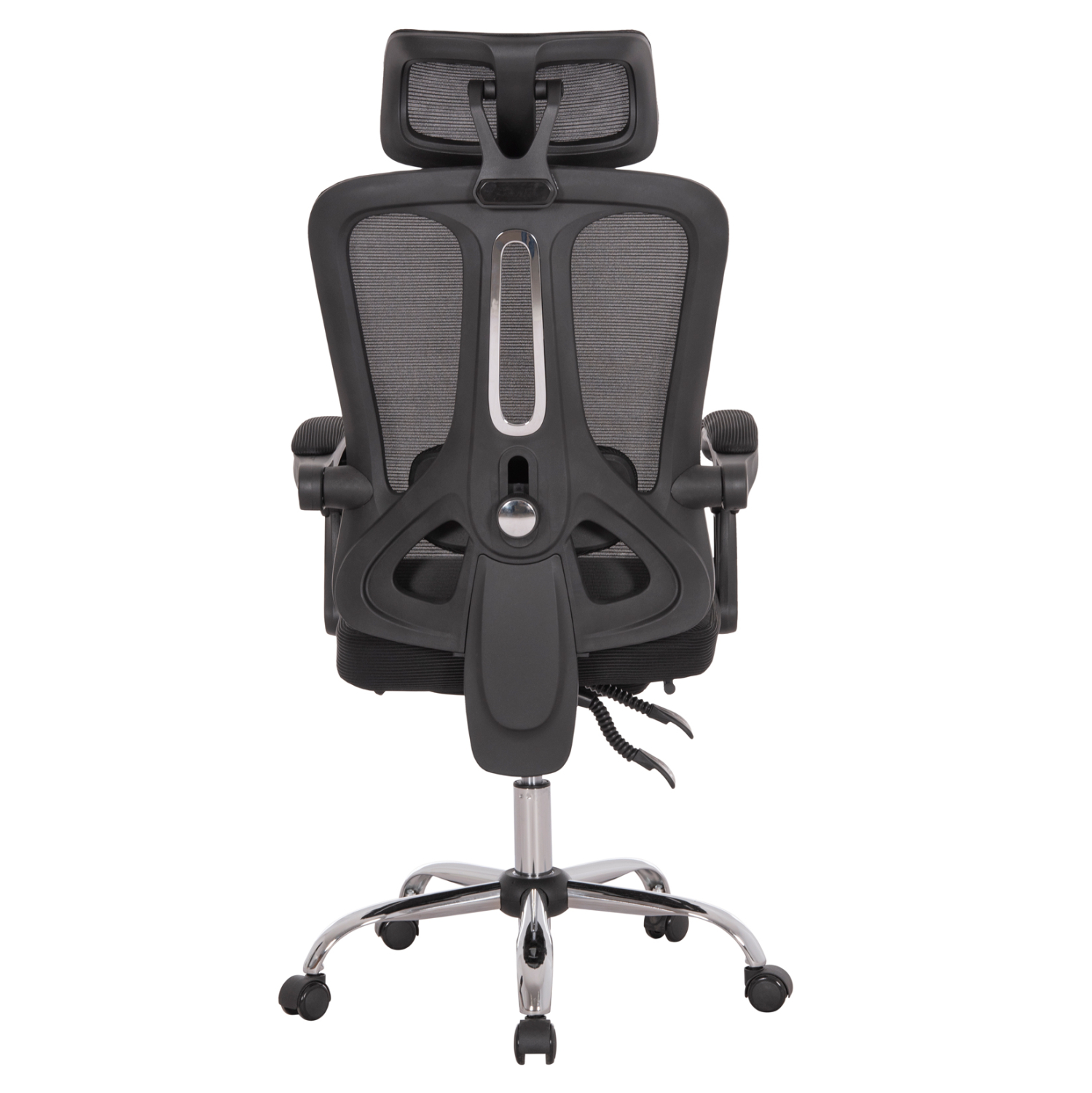 ΚΑΡΕΚΛΑ ΓΡΑΦΕΙΟΥ BARNET HM18258.01 ΜΑΥΡΟ MESH-ΜΑΥΡΟΣ ΣΚΕΛΕΤΟΣ NYLON 61x62x123Υ 6