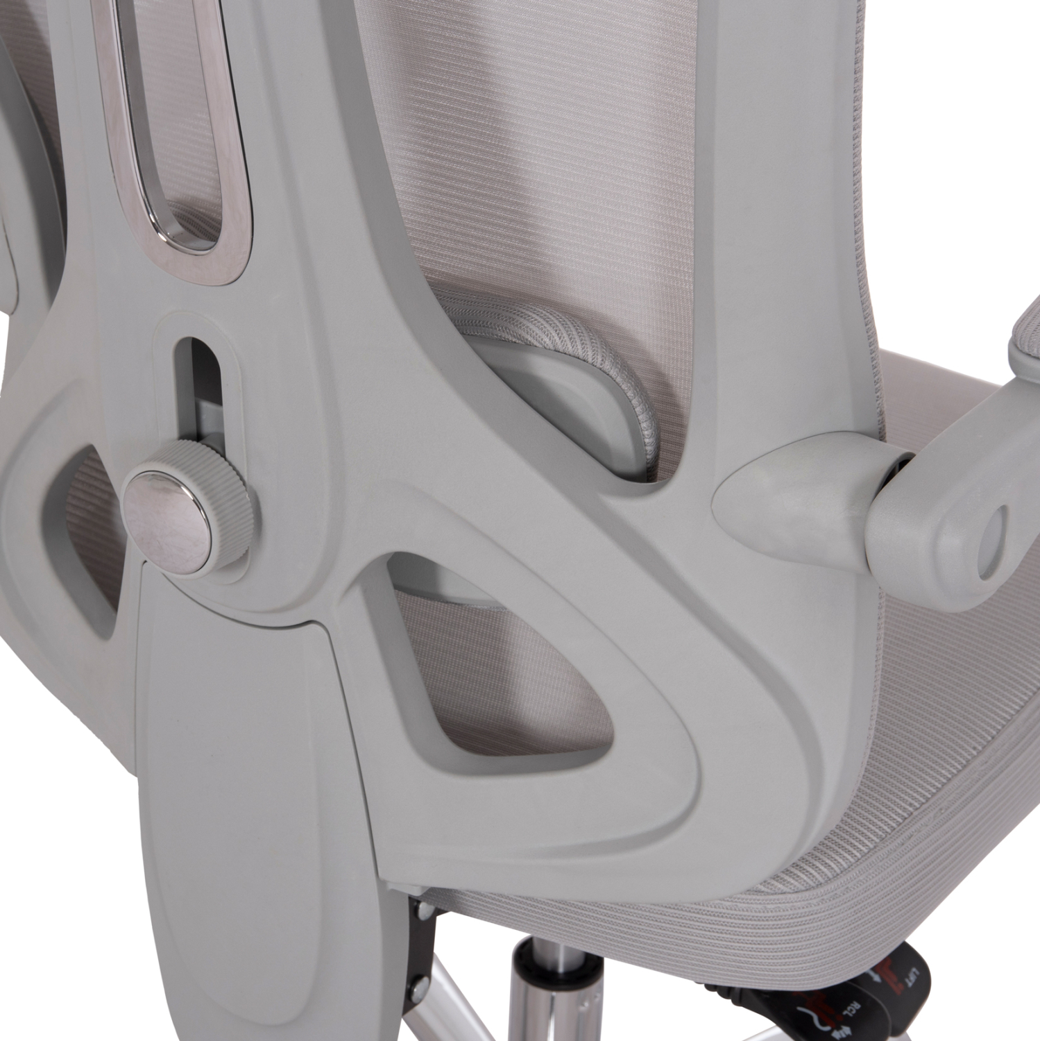 ΚΑΡΕΚΛΑ ΓΡΑΦΕΙΟΥ BARNET HM18258.02 ΓΚΡΙ MESH-ΓΚΡΙ ΣΚΕΛΕΤΟΣ NYLON 61x62x123Υ 10