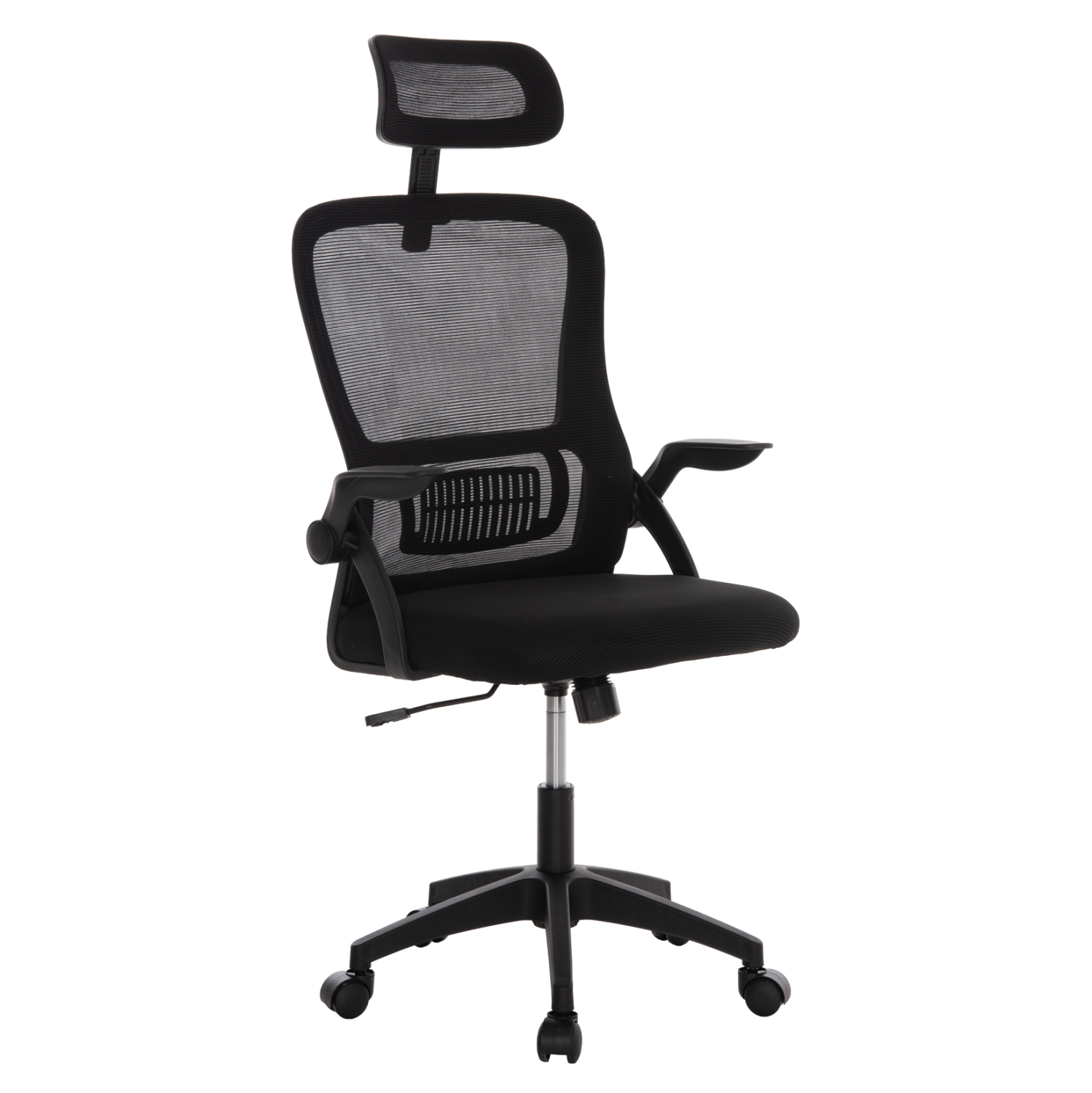 ΚΑΡΕΚΛΑ ΓΡΑΦΕΙΟΥ BLAZER HM1205.01 ΜΑΥΡΟ MESH-ΜΑΥΡΟΣ ΣΚΕΛΕΤΟΣ 60x58x110-130Υεκ. 1