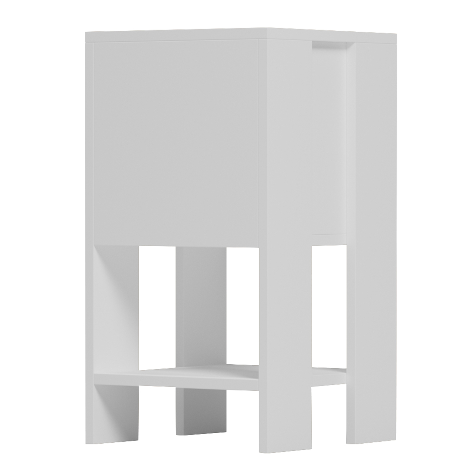 ΚΟΜΟΔΙΝΟ ARGUS HM18378.02 ΜΕΛΑΜΙΝΗ ΣΕ ΛΕΥΚΟ 30x30x55Υεκ. 5