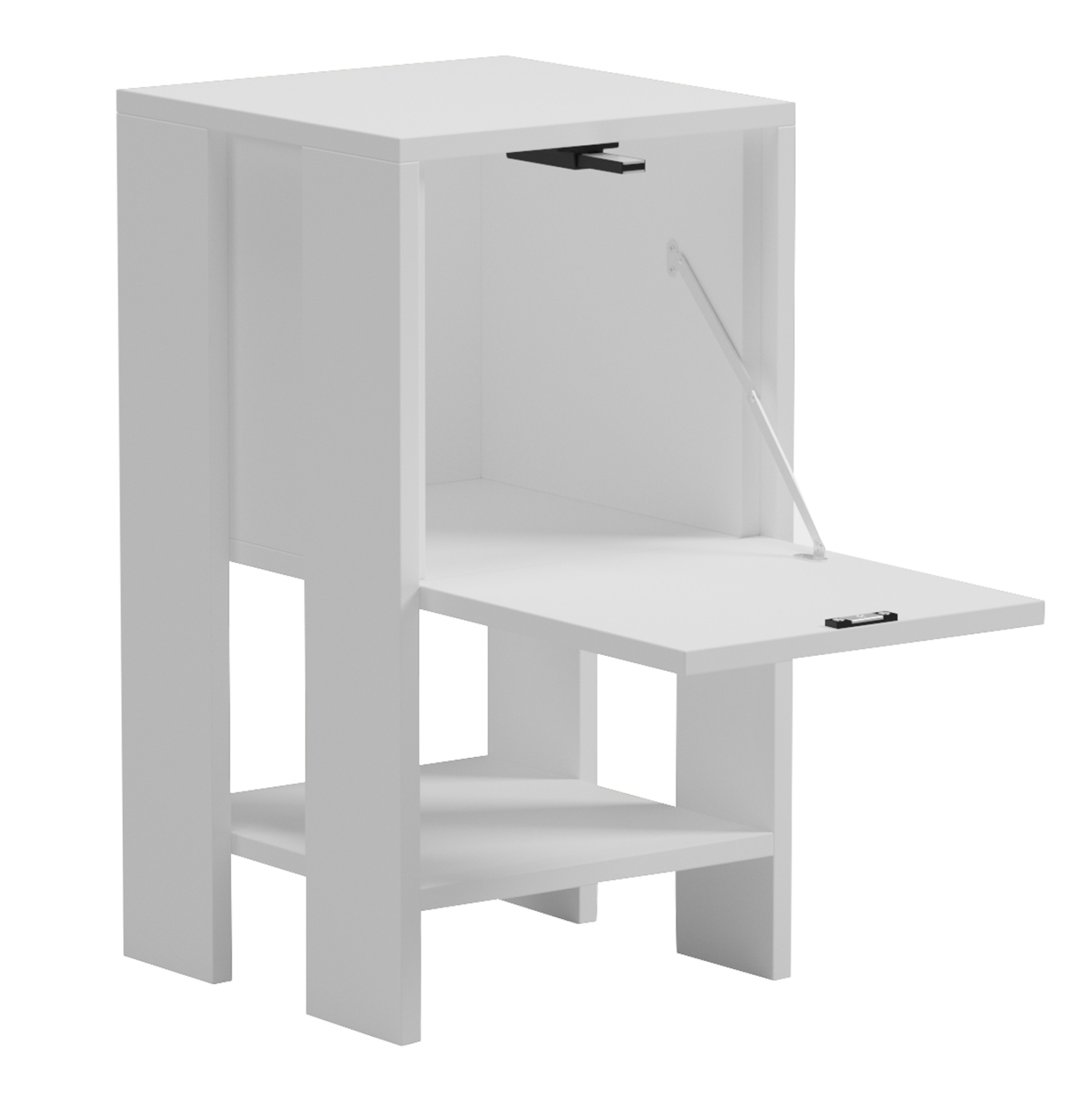 ΚΟΜΟΔΙΝΟ ARGUS HM18378.02 ΜΕΛΑΜΙΝΗ ΣΕ ΛΕΥΚΟ 30x30x55Υεκ. 7