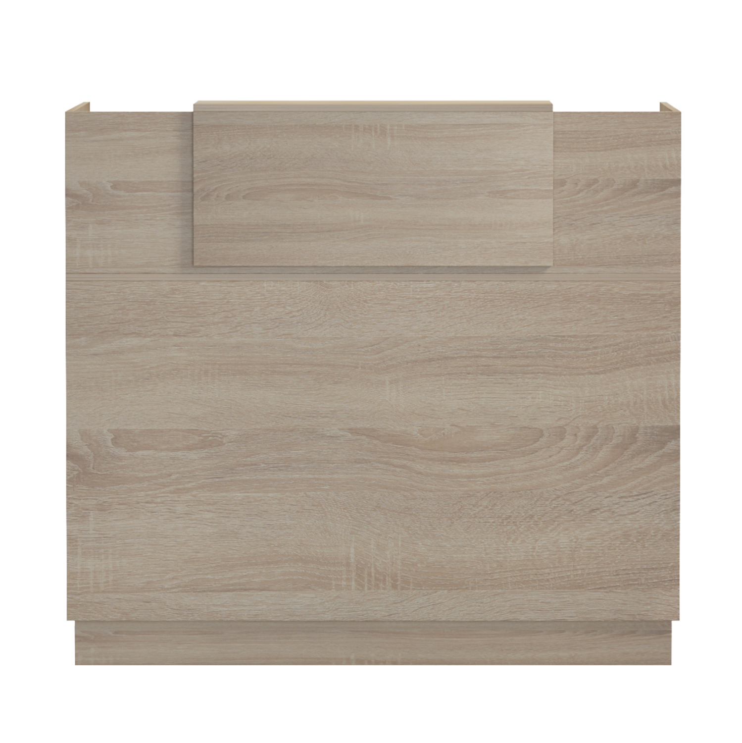 ΓΡΑΦΕΙΟ ΥΠΟΔΟΧΗΣ (RECEPTION) BARRY HM2152.01 ΜΕΛΑΜΙΝΗ ΣΕ SONAMA 120x70x110Υεκ. 3