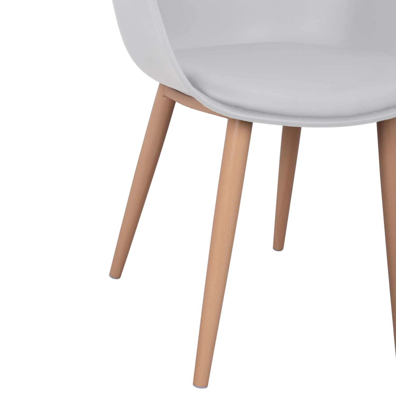 ΚΑΡΕΚΛΑ ΤΡΑΠΕΖΑΡΙΑΣ LUCIE HM8242.01 ΛΕΥΚΗ ΜΕ ΜΕΤΑΛΛΙΚΑ ΠΟΔΙΑ 56Χ57Χ80 ΕΚ 10