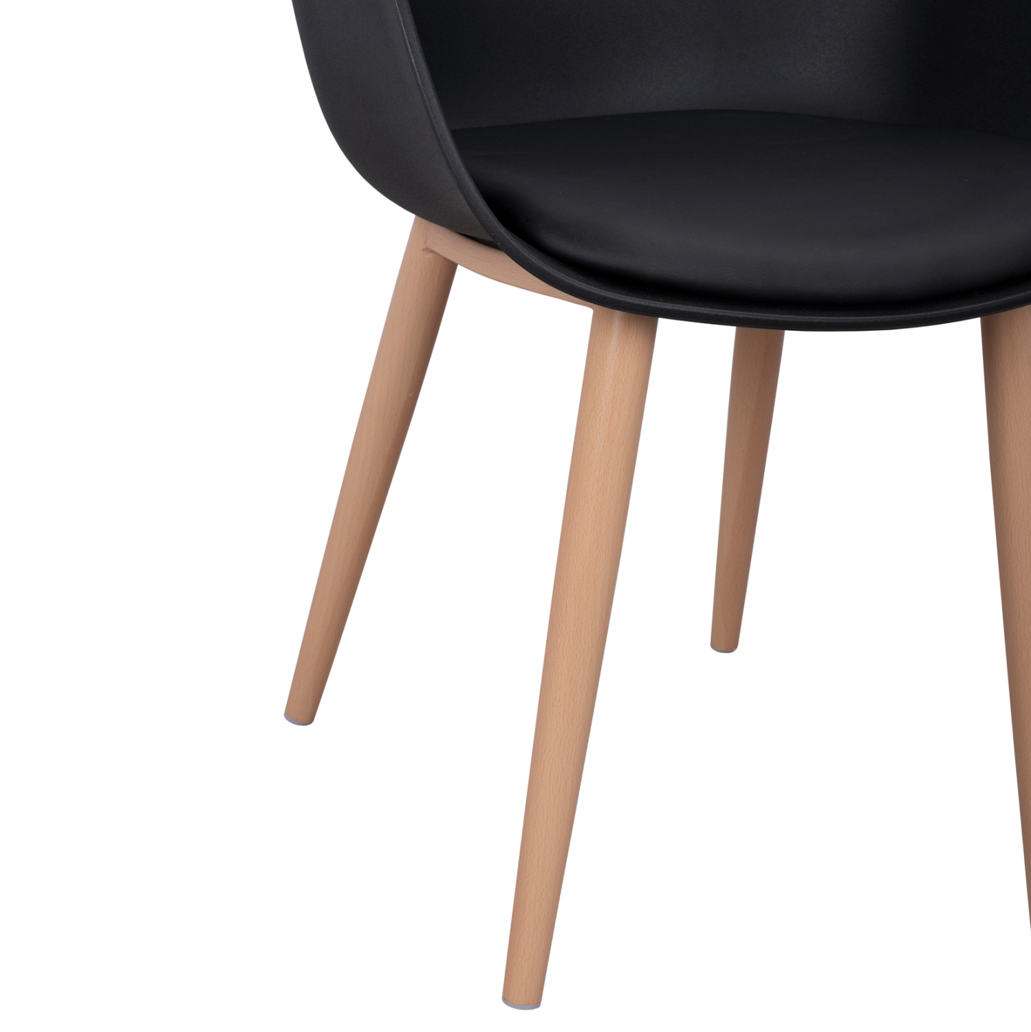 ΚΑΡΕΚΛΑ ΤΡΑΠΕΖΑΡΙΑΣ LUCIE HM8242.02 ΜΑΥΡΗ ΜΕ ΜΕΤΑΛΛΙΚΑ ΠΟΔΙΑ 56Χ57Χ80 ΕΚ 10