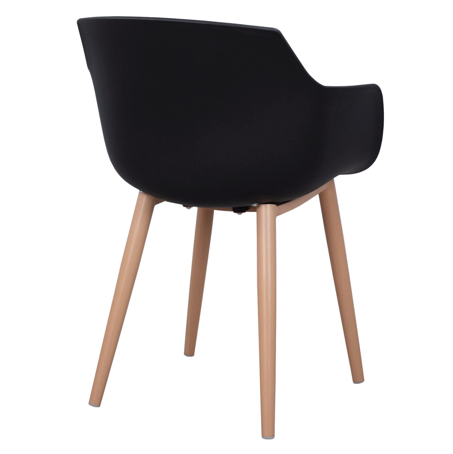 ΚΑΡΕΚΛΑ ΤΡΑΠΕΖΑΡΙΑΣ LUCIE HM8242.02 ΜΑΥΡΗ ΜΕ ΜΕΤΑΛΛΙΚΑ ΠΟΔΙΑ 56Χ57Χ80 ΕΚ 5