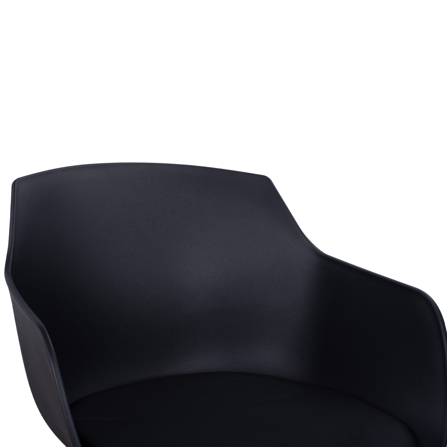 ΚΑΡΕΚΛΑ ΤΡΑΠΕΖΑΡΙΑΣ LUCIE HM8242.02 ΜΑΥΡΗ ΜΕ ΜΕΤΑΛΛΙΚΑ ΠΟΔΙΑ 56Χ57Χ80 ΕΚ 8