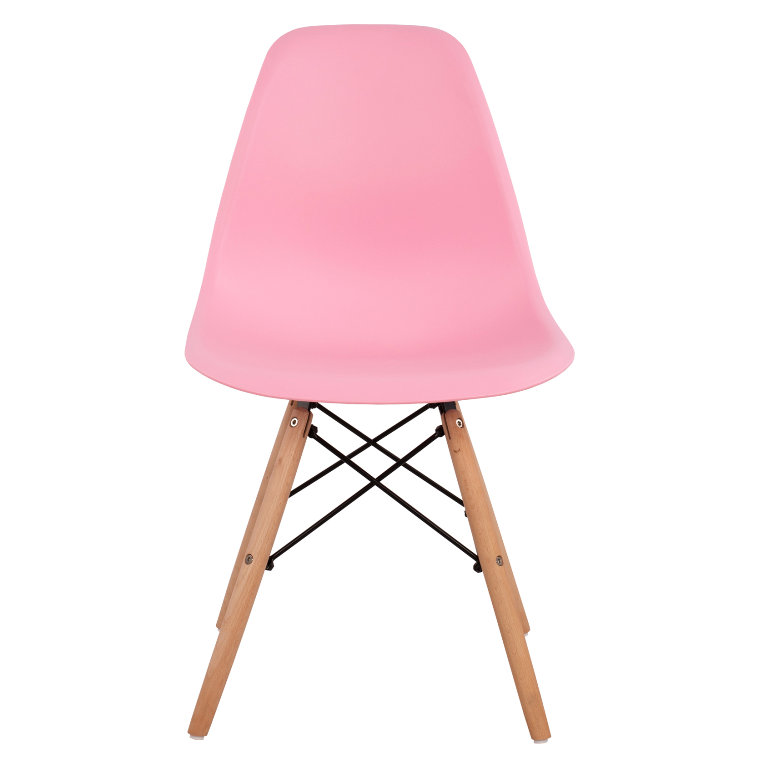 ΚΑΡΕΚΛΑ ΜΕ ΞΥΛΙΝΑ ΠΟΔΙΑ ΚΑΙ ΚΑΘΙΣΜΑ TWIST PP ΡΟΖ HM8460.05 46x50x82 εκ. 3