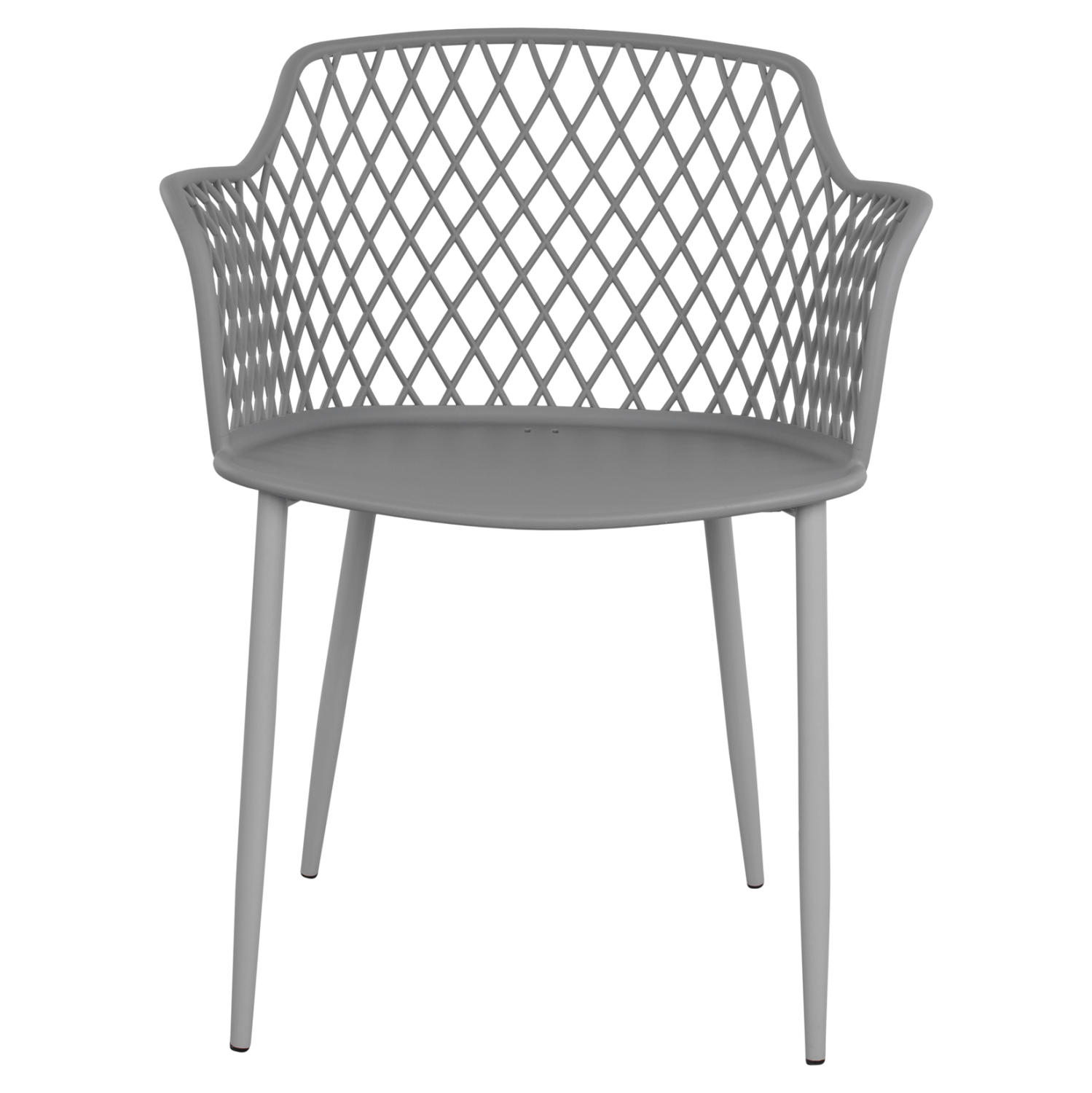 ΠΟΛΥΘΡΟΝΑ ΠΟΛΥΠΡΟΠΥΛΕΝΙΟΥ JOCELYN HM8510.10 ΓΚΡΙ ΜΕ ΜΕΤΑΛΛΙΚΑ ΠΟΔΙΑ 62Χ55,5Χ79Υ εκ. 3