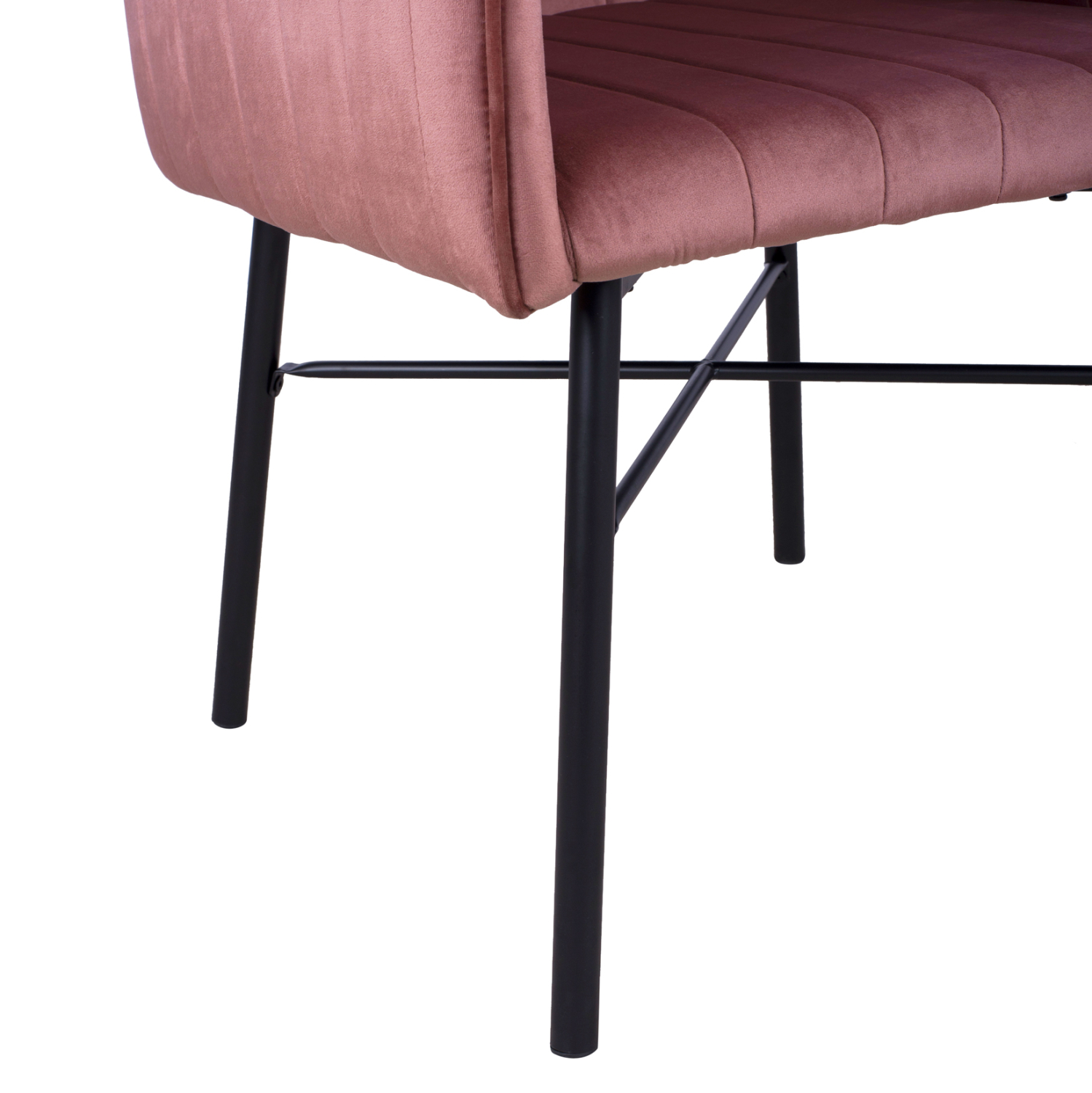 ΠΟΛΥΘΡΟΝΑΚΙ ALLYSA HM8518.02 ΑΠΟ ΒΕΛΟΥΔΟ ΣΑΠΙΟ ΜΗΛΟ 57x58x84Υ εκ. 10