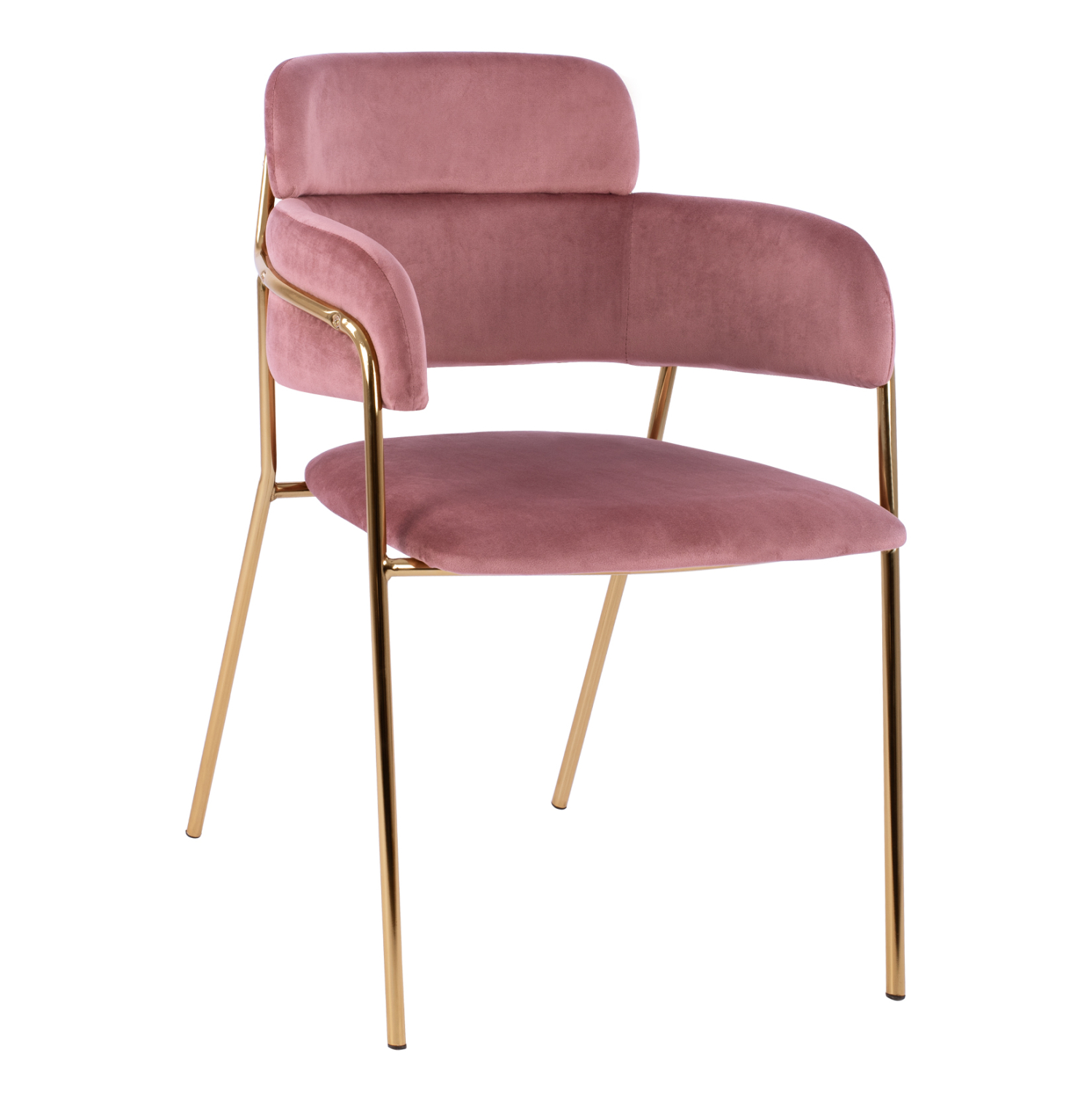 ΠΟΛΥΘΡΟΝΑΚΙ KELSO HM8521.02 ΒΕΛΟΥΔΟ ΣΑΠΙΟ ΜΗΛΟ &amp; ΕΠΙΧΡΥΣΟ ΠΟΔΙ 52,5x52x80Υ εκ. 1