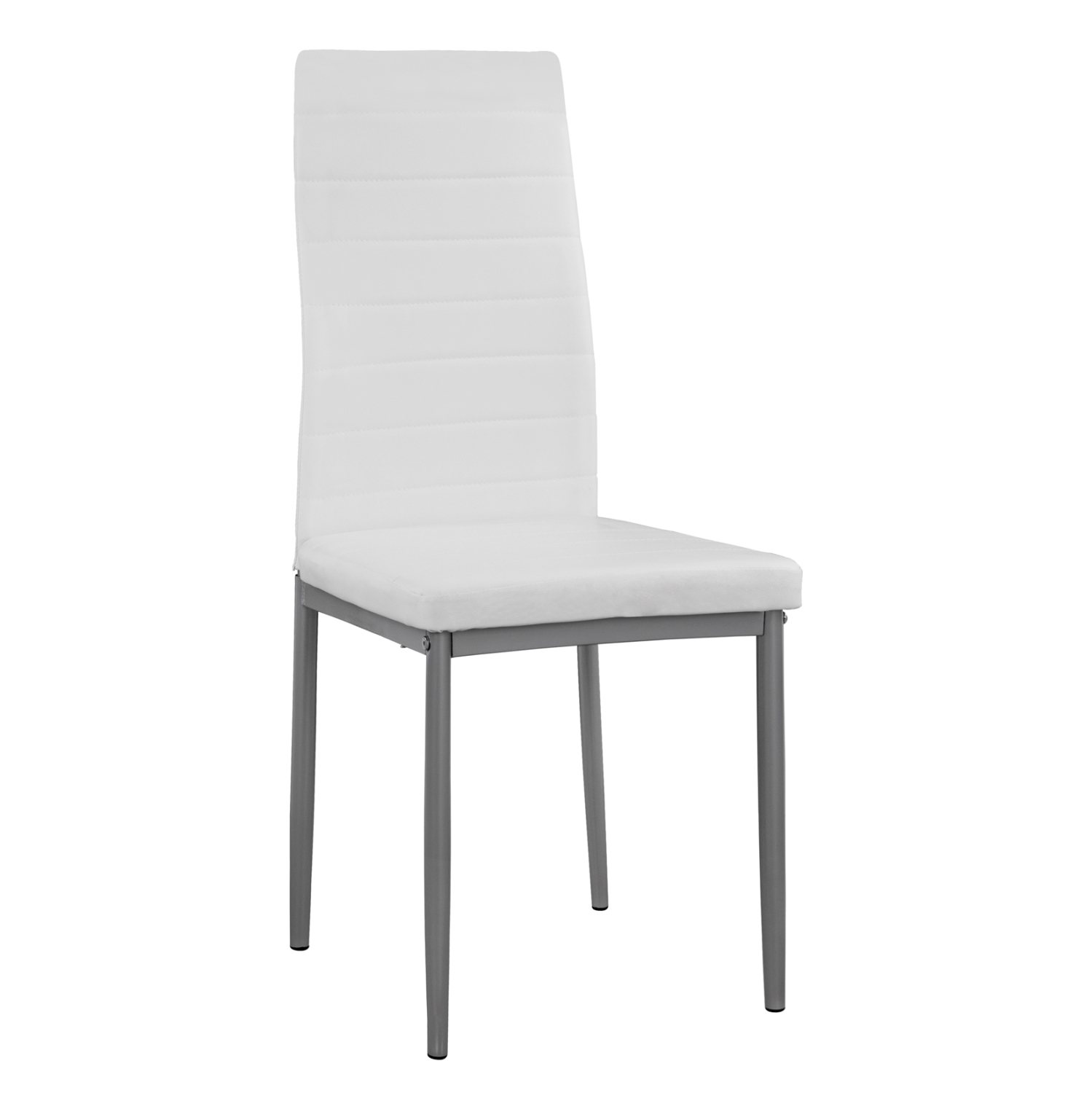 ΚΑΡΕΚΛΑ ΜΕΤΑΛΛΙΚΗ LADY HM0037.11 ΛΕΥΚΟ PU ΜΕΤΑΛΛΙΚΟ ΣΚΕΛΕΤΟ K/D 40x48x95Y εκ. 1