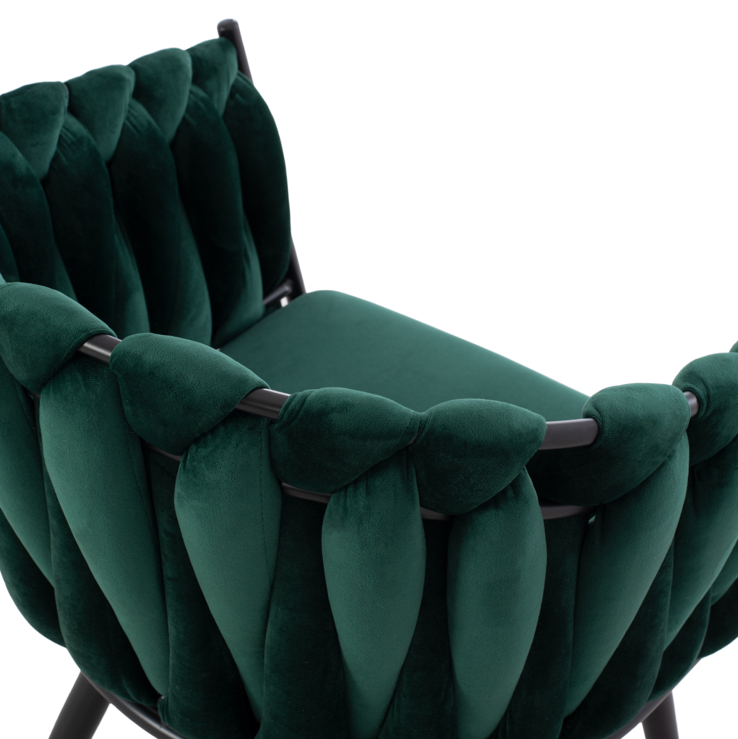 ΠΟΛΥΘΡΟΝΑΚΙ LUANDA ΒΕΛΟΥΔΟ ΚΥΠΑΡΙΣΣΙ ΜΕΤΑΛΛΙΚΑ ΠΟΔΙΑ HM8741.03 60x54x78 εκ. 10