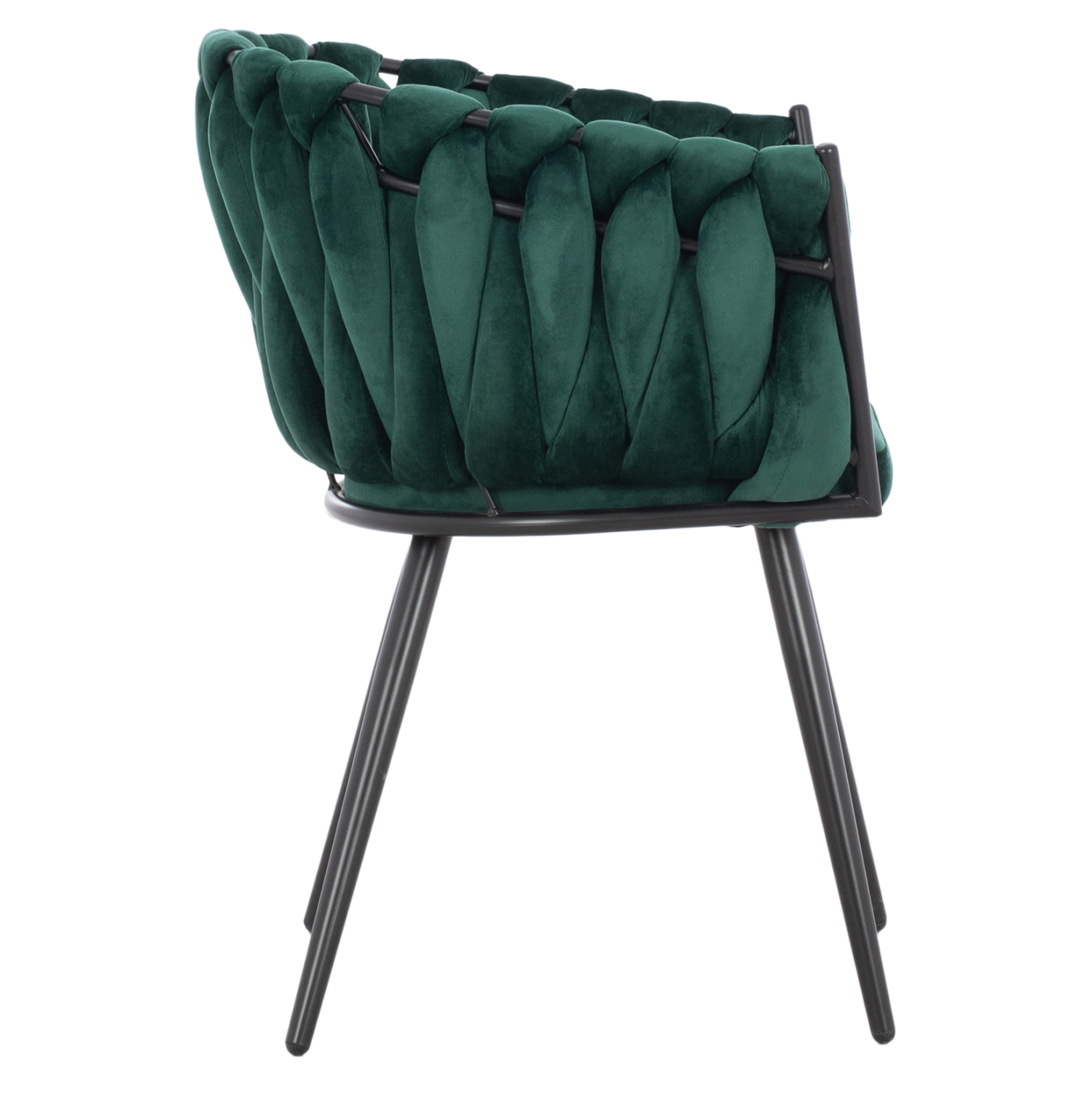 ΠΟΛΥΘΡΟΝΑΚΙ LUANDA ΒΕΛΟΥΔΟ ΚΥΠΑΡΙΣΣΙ ΜΕΤΑΛΛΙΚΑ ΠΟΔΙΑ HM8741.03 60x54x78 εκ. 4