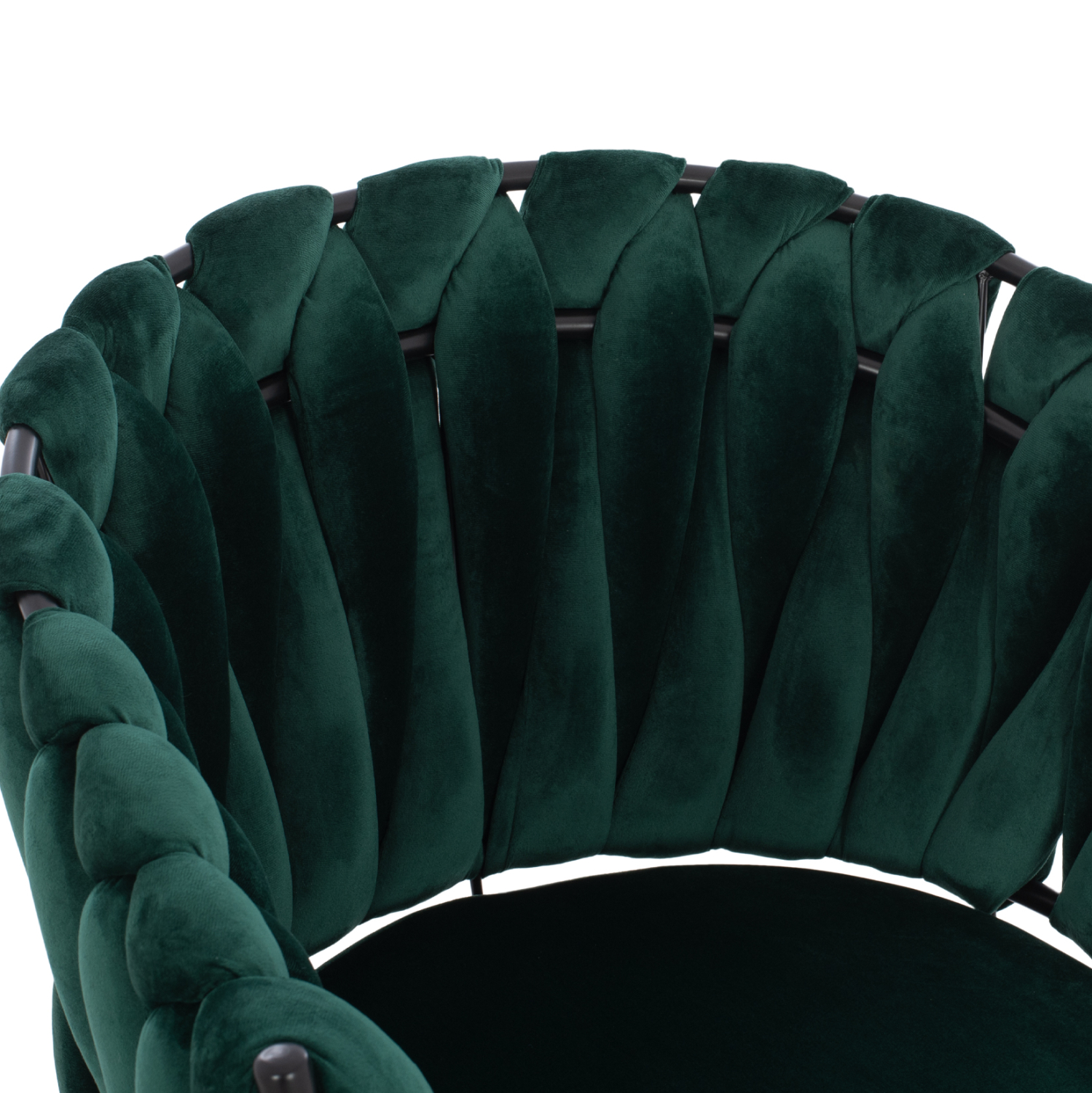 ΠΟΛΥΘΡΟΝΑΚΙ LUANDA ΒΕΛΟΥΔΟ ΚΥΠΑΡΙΣΣΙ ΜΕΤΑΛΛΙΚΑ ΠΟΔΙΑ HM8741.03 60x54x78 εκ. 7