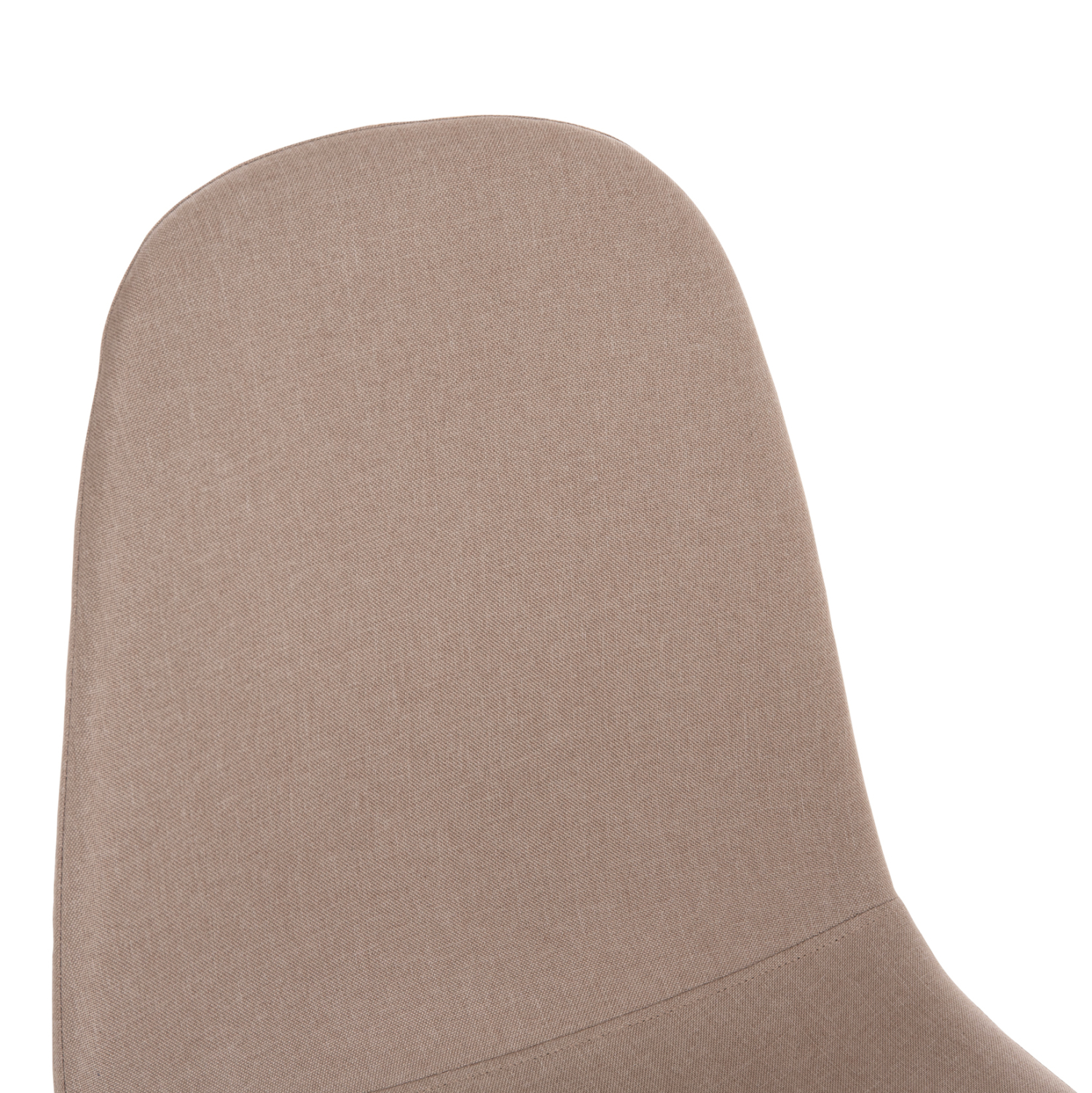 ΚΑΡΕΚΛΑ LEONARDO HM00100.07 ΥΦΑΣΜΑ ΜΠΕΖ ΚΑΙ ΚΑΦΕ ΜΕΤΑΛΛΙΚΑ ΠΟΔΙΑ 44x48x89Υεκ. 7