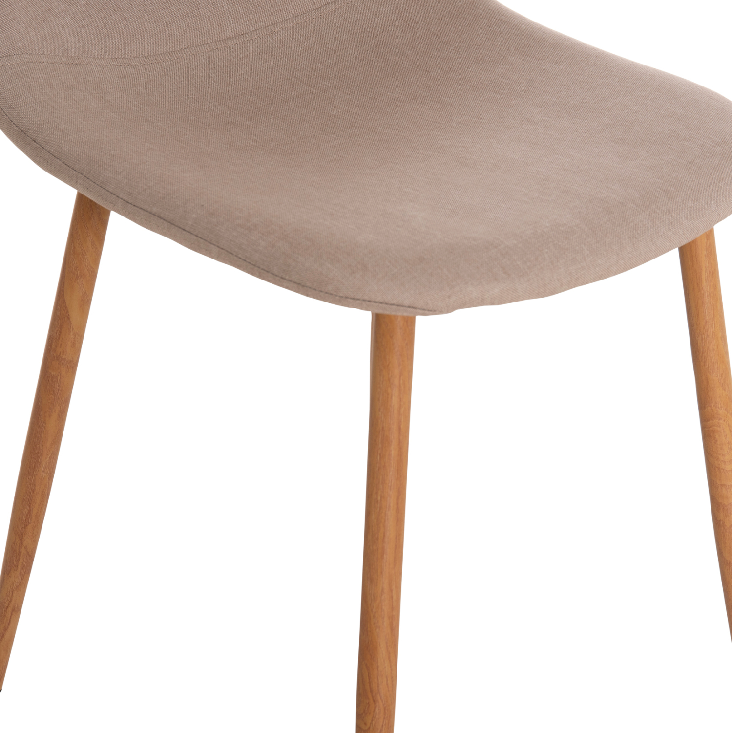 ΚΑΡΕΚΛΑ LEONARDO HM00100.07 ΥΦΑΣΜΑ ΜΠΕΖ ΚΑΙ ΚΑΦΕ ΜΕΤΑΛΛΙΚΑ ΠΟΔΙΑ 44x48x89Υεκ. 8