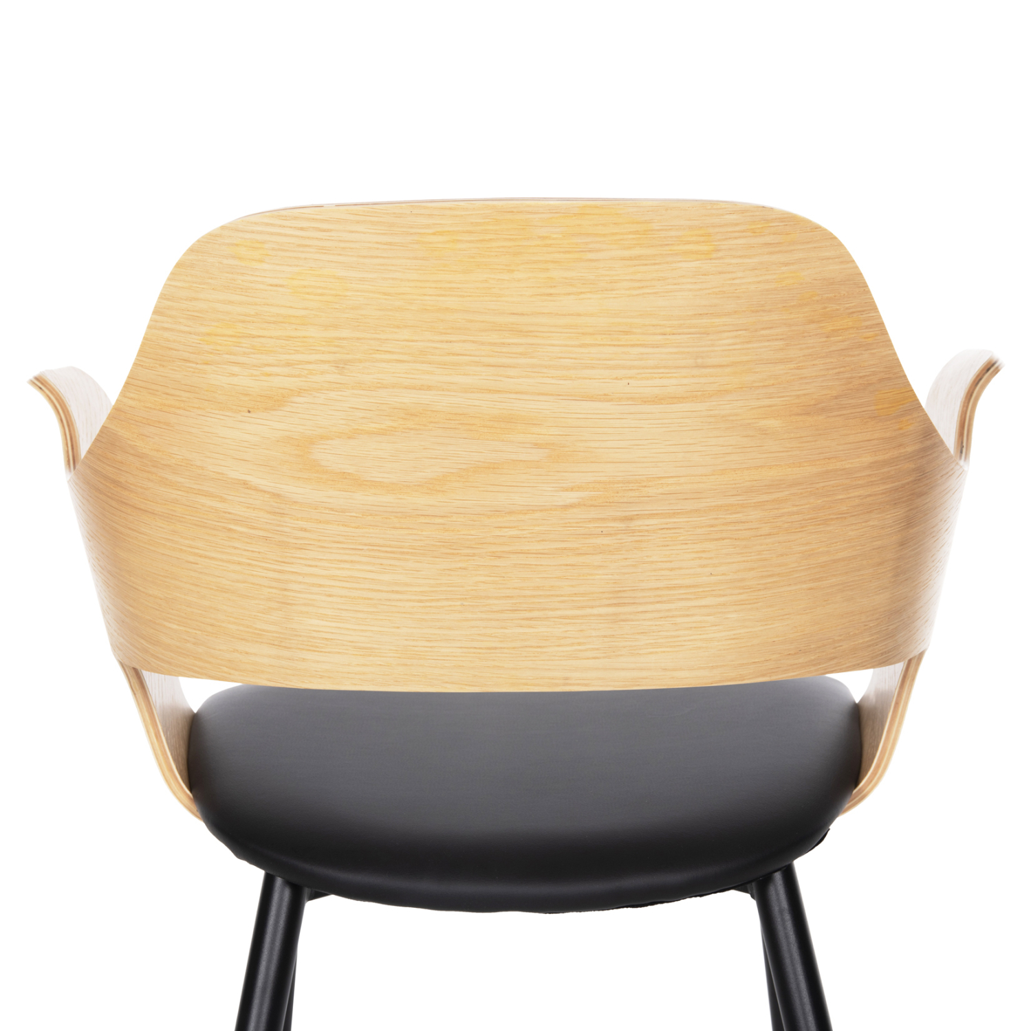 ΚΑΡΕΚΛΑ VELP HM9616.01 ΞΥΛΟ ΣΕ ΦΥΣΙΚΟ-ΜΑΥΡΟ PU-ΜΑΥΡΑ ΜΕΤΑΛ. ΠΟΔΙΑ 55,5x50x79Υεκ. 9