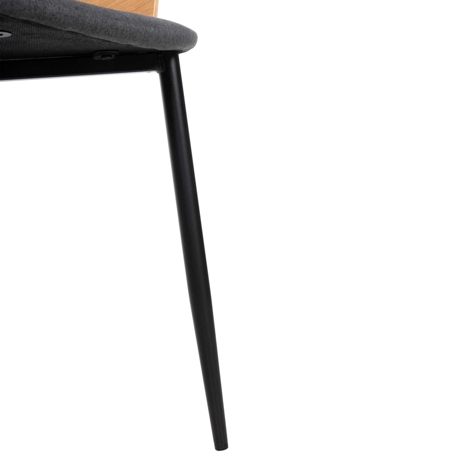 ΚΑΡΕΚΛΑ VELP HM9616.02 ΞΥΛΟ ΣΕ ΦΥΣΙΚΟ-ΓΚΡΙ ΥΦΑΣΜΑ-ΜΑΥΡΑ ΜΕΤΑΛ. ΠΟΔΙΑ 55,5x50x79Υεκ. 10