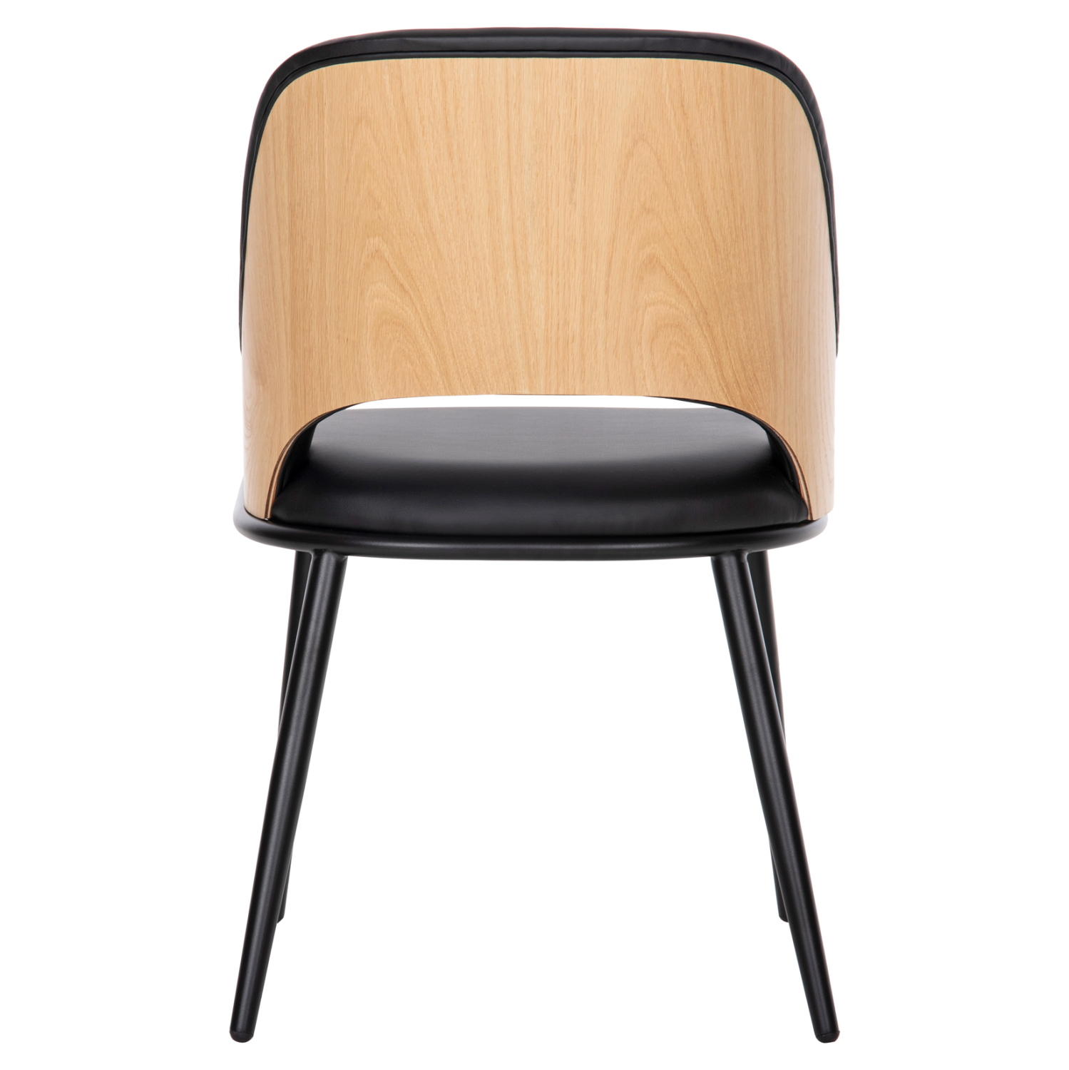 ΚΑΡΕΚΛΑ DELF HM9617.01 PU ΜΑΥΡΟ-ΜΑΥΡΑ ΜΕΤΑΛ. ΠΟΔΙΑ-ΞΥΛΙΝΗ ΠΛΑΤΗ ΦΥΣΙΚΟ 48x55x76Υεκ. 6