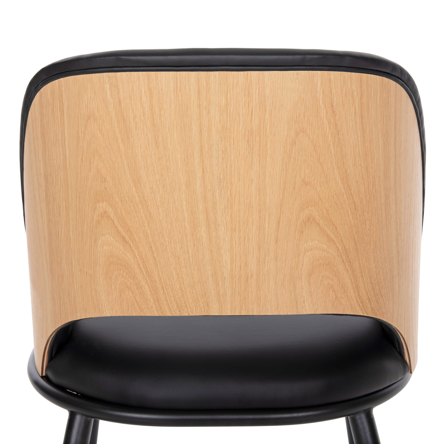 ΚΑΡΕΚΛΑ DELF HM9617.01 PU ΜΑΥΡΟ-ΜΑΥΡΑ ΜΕΤΑΛ. ΠΟΔΙΑ-ΞΥΛΙΝΗ ΠΛΑΤΗ ΦΥΣΙΚΟ 48x55x76Υεκ. 9