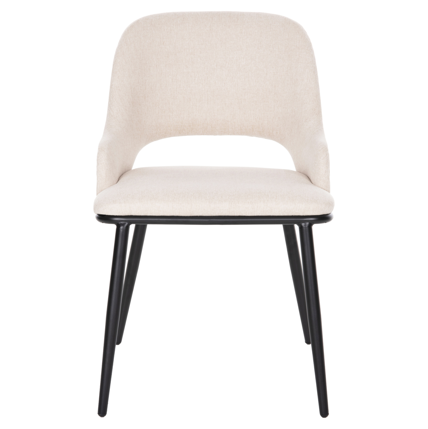 ΚΑΡΕΚΛΑ DELF HM9617.02 ΜΠΕΖ ΥΦΑΣΜΑ-ΜΑΥΡΑ ΜΕΤΑΛ. ΠΟΔΙΑ-ΞΥΛΙΝΗ ΠΛΑΤΗ ΟΑΚ 48x55x76Υ 3