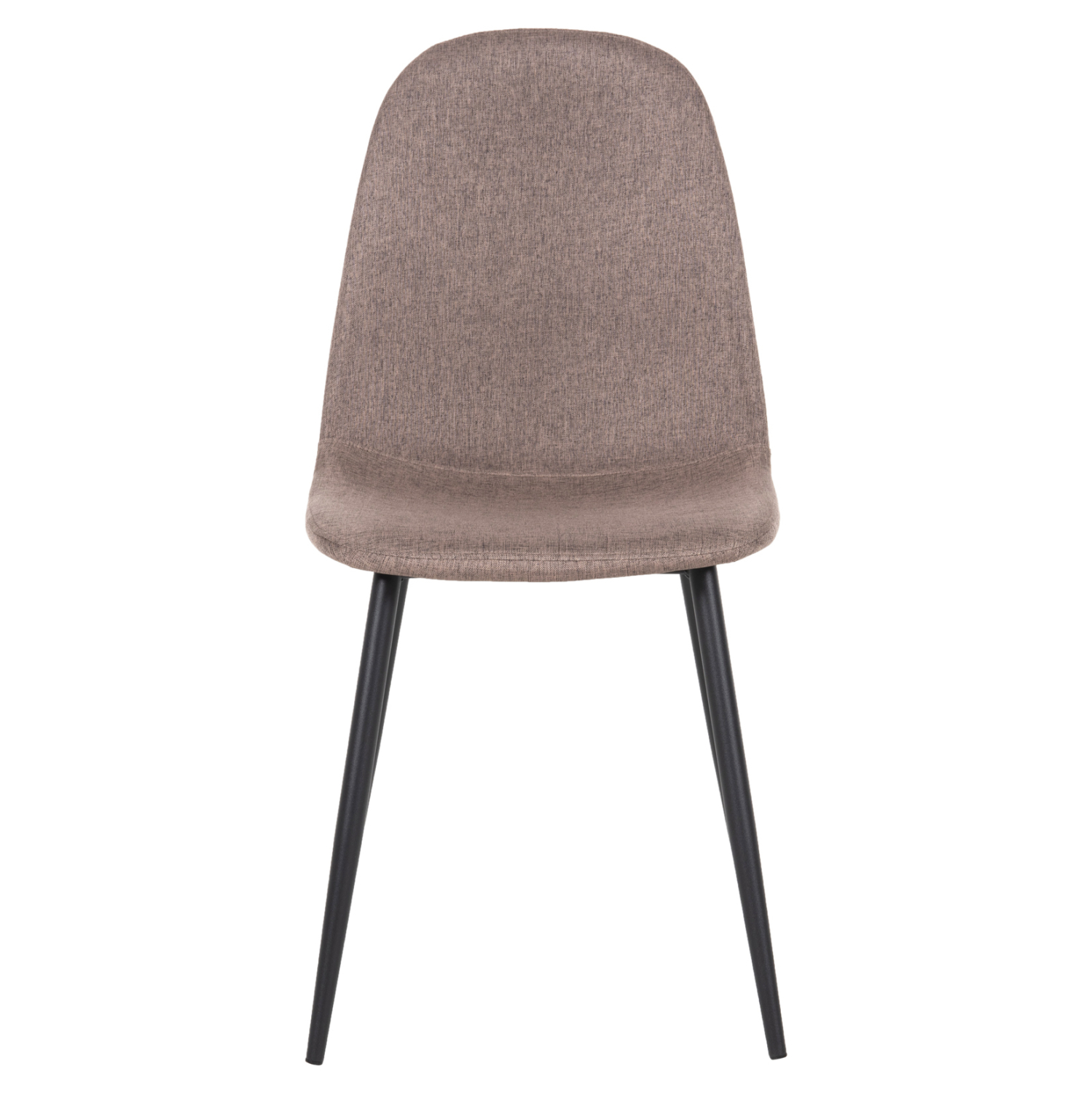 ΚΑΡΕΚΛΑ LEONARDO HM00100.28 ΥΦΑΣΜΑ ΣΚΟΥΡΟ ΜΠΕΖ &amp; ΜΑΥΡΑ ΜΕΤΑΛ. ΠΟΔΙΑ 42x49,5x89Υεκ. 3