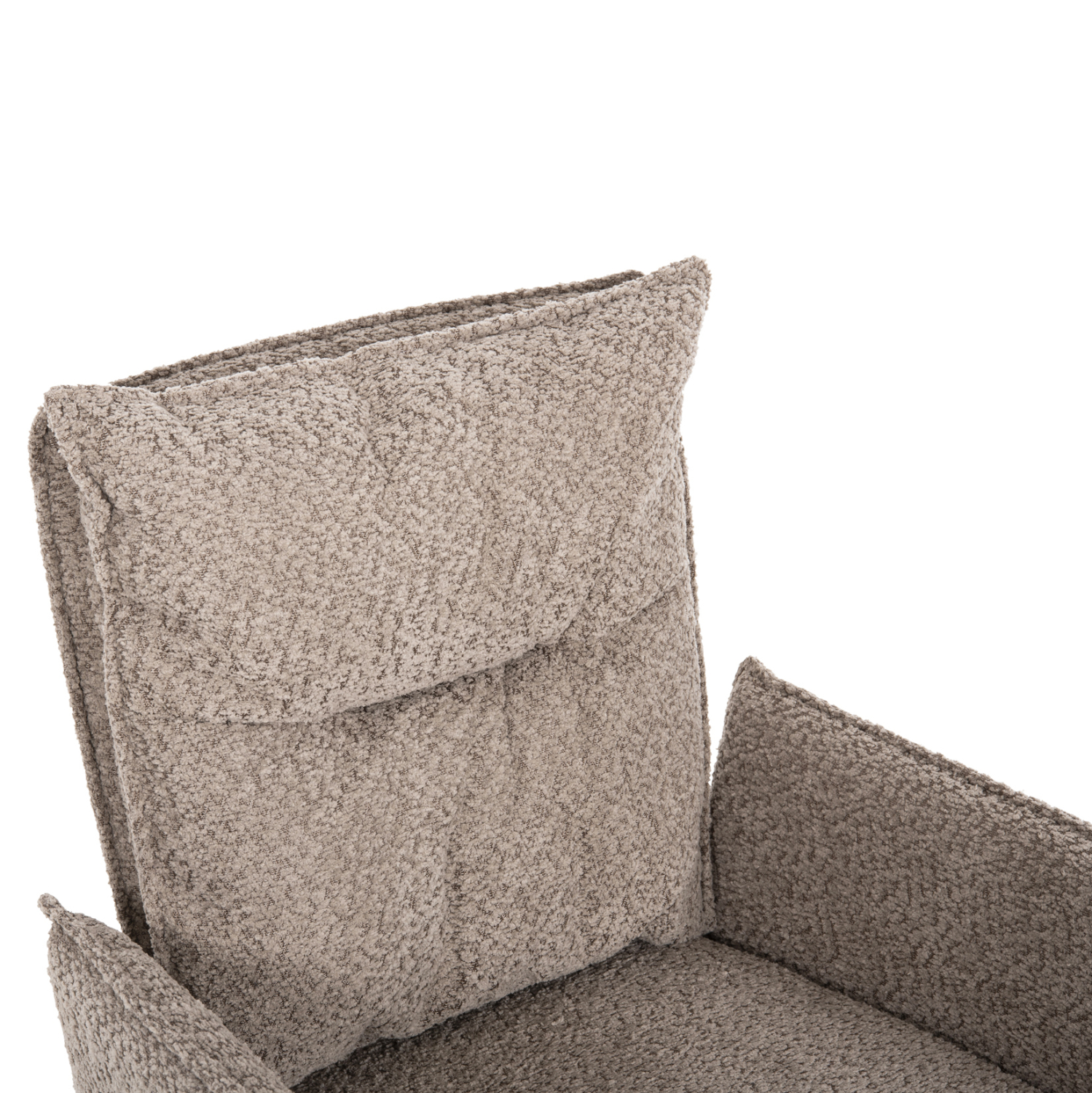 ΠΟΛΥΘΡΟΝΑ ΤΡΑΠΕΖΑΡΙΑΣ ZORIN HM9846.07 ΣΚΟΥΡΟ ΜΠΕΖ ΥΦΑΣΜΑ-ΜΑΥΡΑ ΜΕΤΑΛΛΙΚΑ ΠΟΔΙΑ 64x66x94,5Υεκ. 7