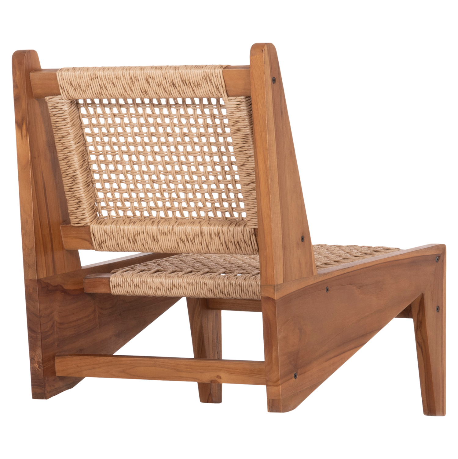 ΚΑΡΕΚΛΑ LOUNGE LUKILLA HM9913 ΞΥΛΟ TEAK ΣΕ ΦΥΣΙΚΟ--ΣΥΝΘ.ΣΧΟΙΝΙ ΜΠΕΖ 55,5x74x65Υεκ. 5