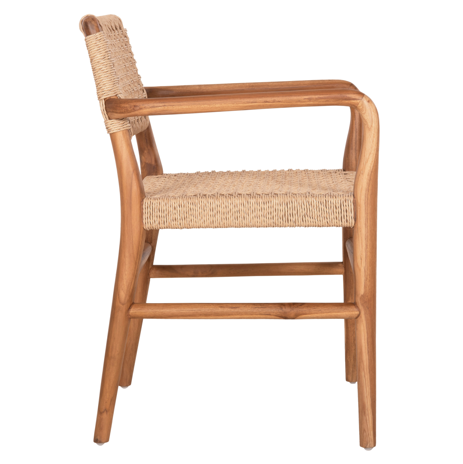 ΠΟΛΥΘΡΟΝΑ ROSCO HM6132 ΞΥΛΟ ΤΕΑΚ ΦΥΣΙΚΟ-ΣΧΟΙΝΙ VIRO ΜΠΕΖ 56x54,5x78Υεκ. 4