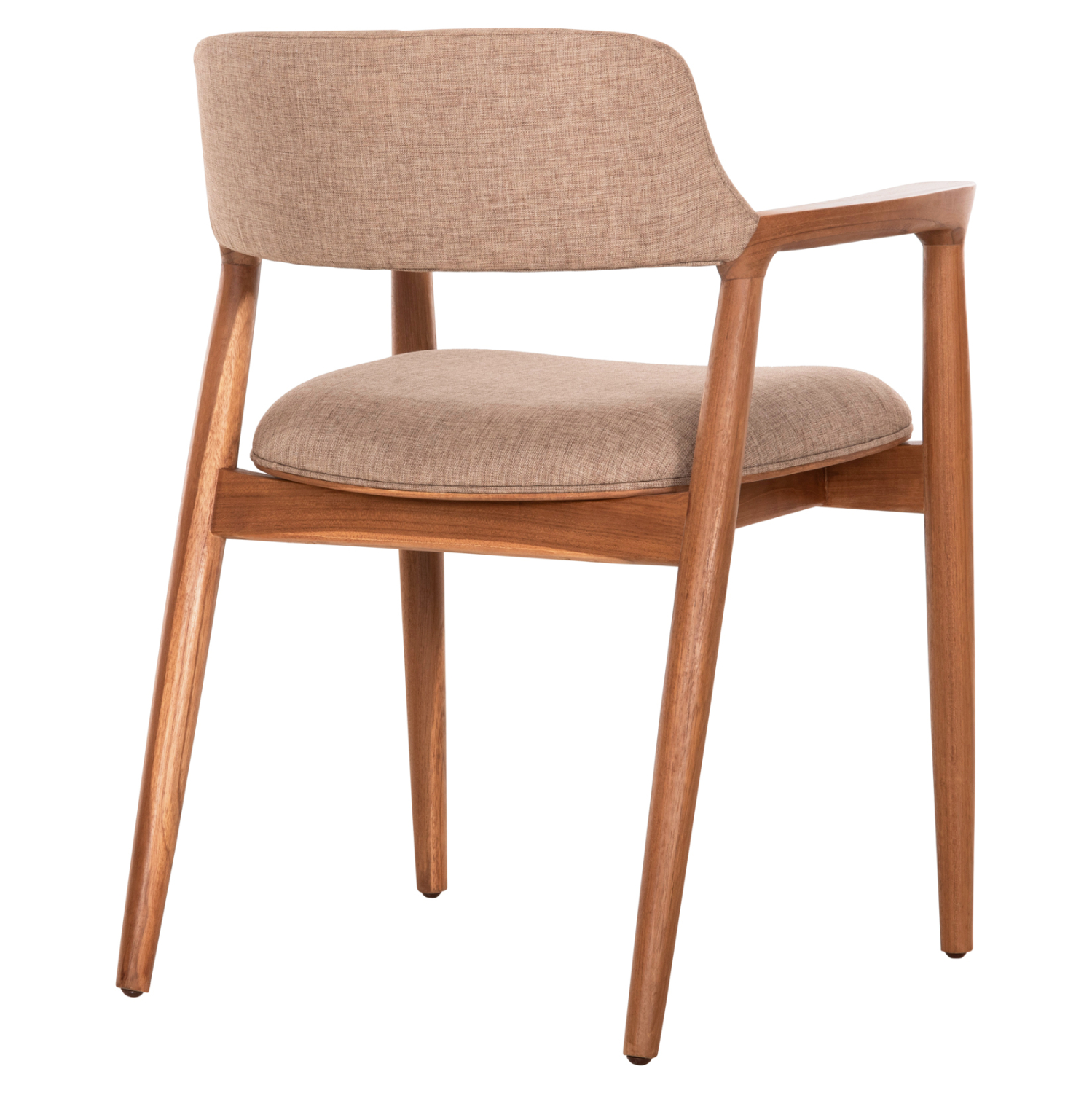 ΠΟΛΥΘΡΟΝΑ JAMES HM18259 TEAK WOOD ΜΕ ΣΑΜΠΑΝΙ ΥΦΑΣΜΑ 57x52x76Υεκ. 5