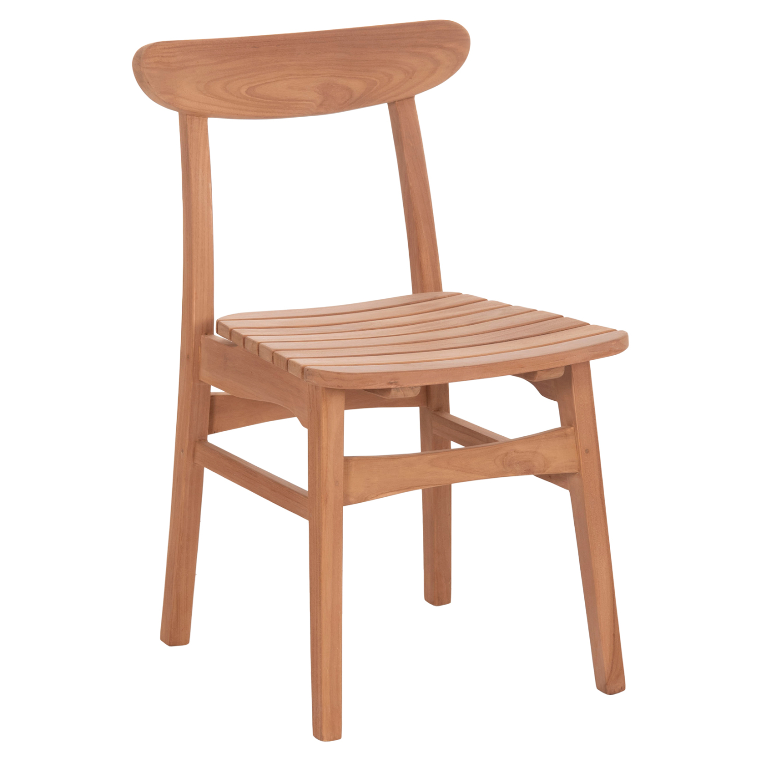 ΚΑΡΕΚΛΑ ΤΡΑΠΕΖΑΡΙΑΣ ΕΞ.ΧΩΡΟΥ ROBBIE HM18115 ΞΥΛΟ TEAK--ΦΥΣΙΚΟ 48x51x82Υεκ. 1