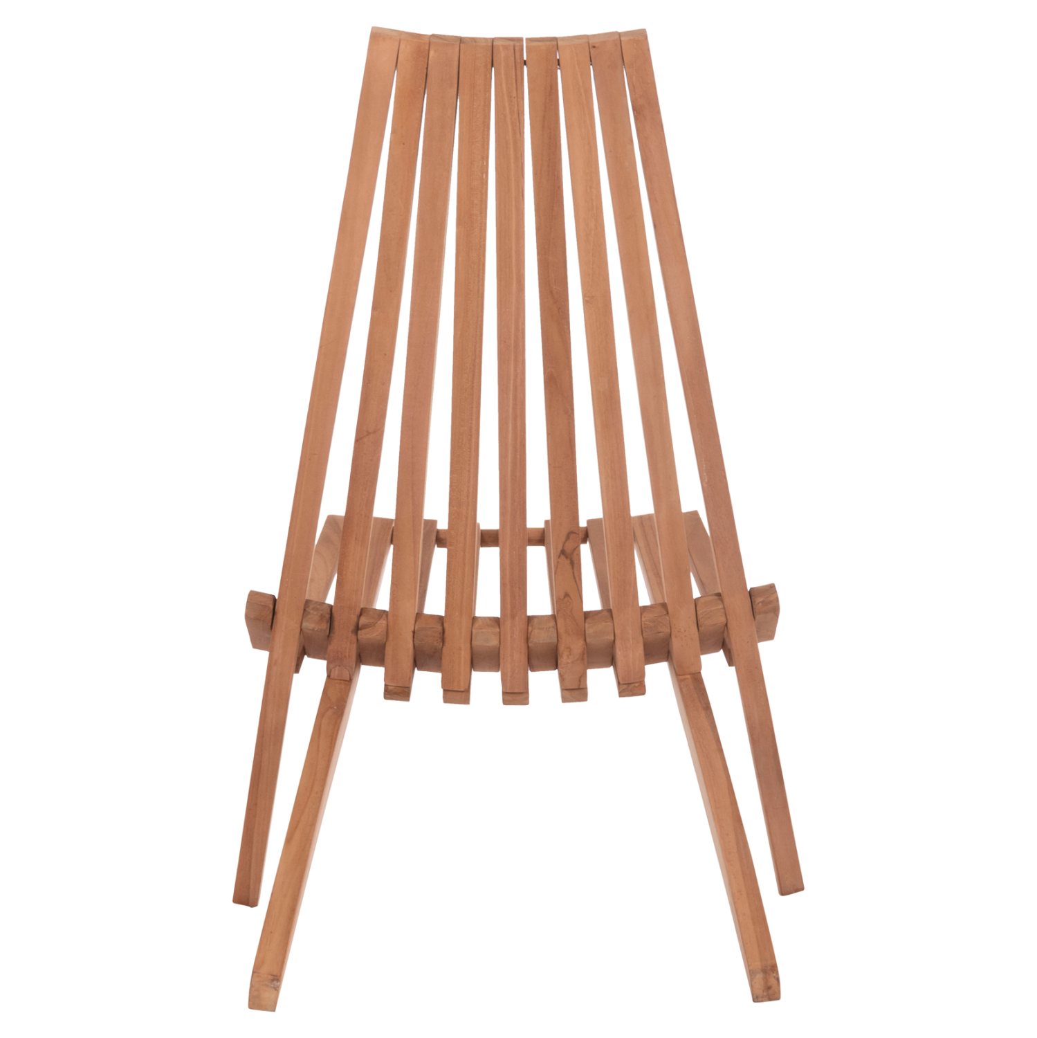 ΠΟΛΥΘΡΟΝΑ LOUNGE ΠΤΥΣΣΟΜΕΝΗ SHIGAO HM18112 ΞΥΛΟ TEAK--ΦΥΣΙΚΟ 61x88.5x89Υεκ. 6