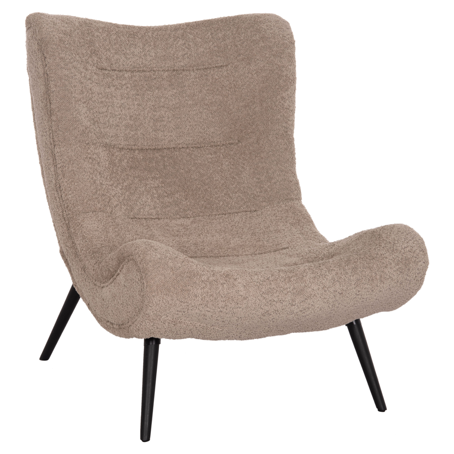 ΠΟΛΥΘΡΟΝΑ BRYM HM9605.08 ΣΚΟΥΡΟ ΜΠΕΖ ΜΠΟΥΚΛΕ ΥΦΑΣΜΑ-ΜΑΥΡΑ ΞΥΛΙΝΑ ΠΟΔΙΑ 80x95x95Υεκ. 1