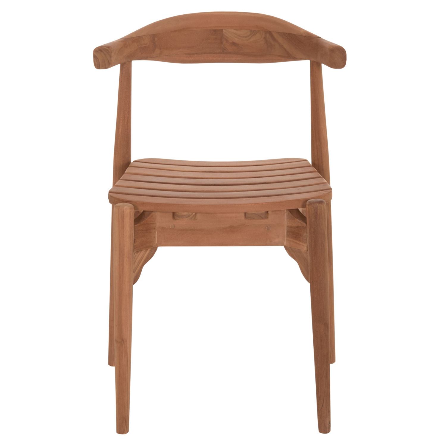 ΚΑΡΕΚΛΑ ΤΡΑΠΕΖΑΡΙΑΣ ΕΞ.ΧΩΡΟΥ DONNY HM6378 ΞΥΛΟ TEAK 52x54x74Υεκ. 3