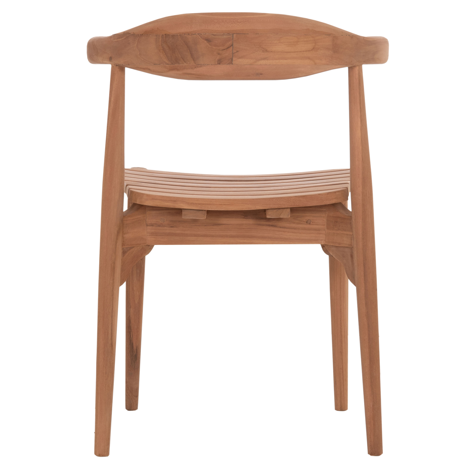 ΚΑΡΕΚΛΑ ΤΡΑΠΕΖΑΡΙΑΣ ΕΞ.ΧΩΡΟΥ DONNY HM6378 ΞΥΛΟ TEAK 52x54x74Υεκ. 6