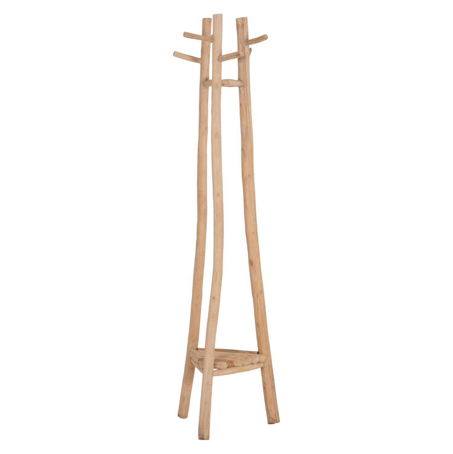 ΚΑΛΟΓΕΡΟΣ ΜΕ 3 ΚΟΛΩΝΕΣ TRIDEM HM4881 ΞΥΛΟ TEAK ΣΕ ΦΥΣΙΚΟ 52x52x200Υεκ. 1