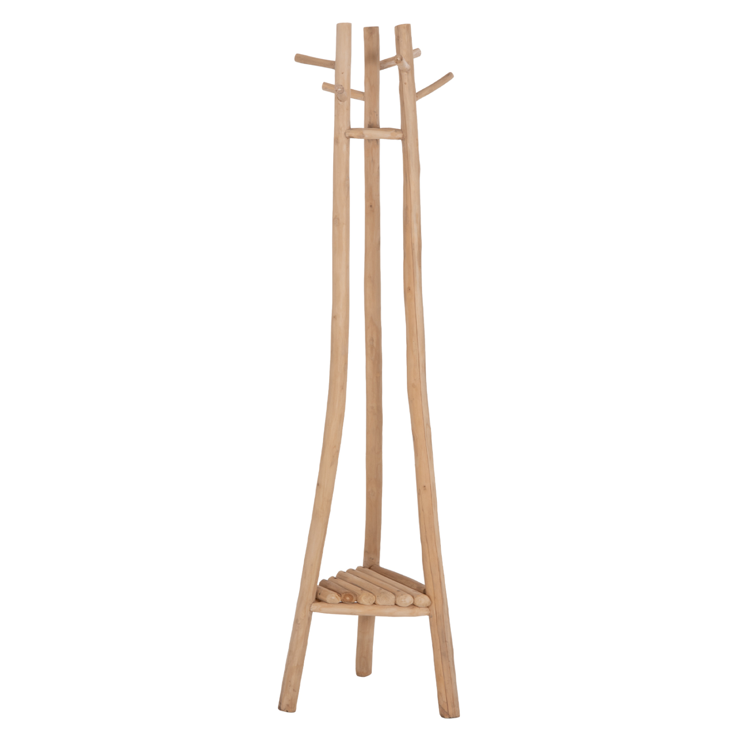 ΚΑΛΟΓΕΡΟΣ ΜΕ 3 ΚΟΛΩΝΕΣ TRIDEM HM4881 ΞΥΛΟ TEAK ΣΕ ΦΥΣΙΚΟ 52x52x200Υεκ. 3